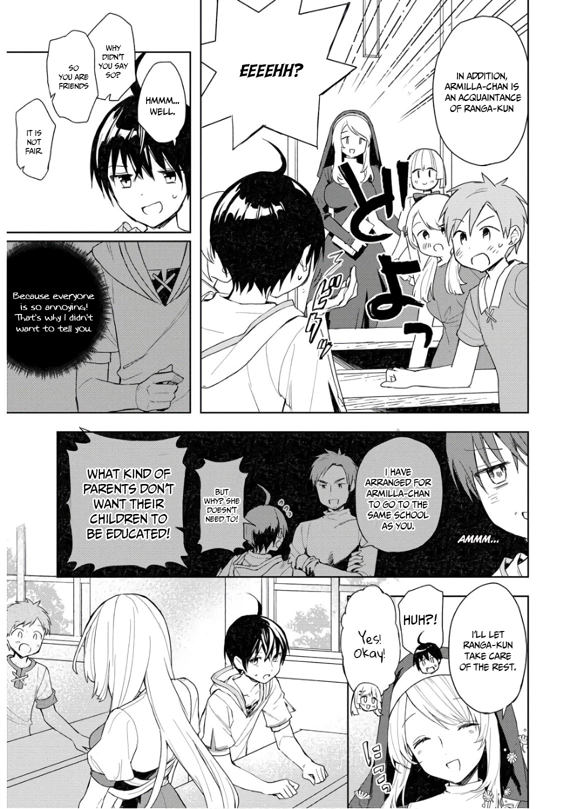I Was the Weakest of the Four Heavenly Kings. Since I Have Reincarnated, I Want to Lead a Peaceful Life Chapter 3 page 4 - Chapter 3