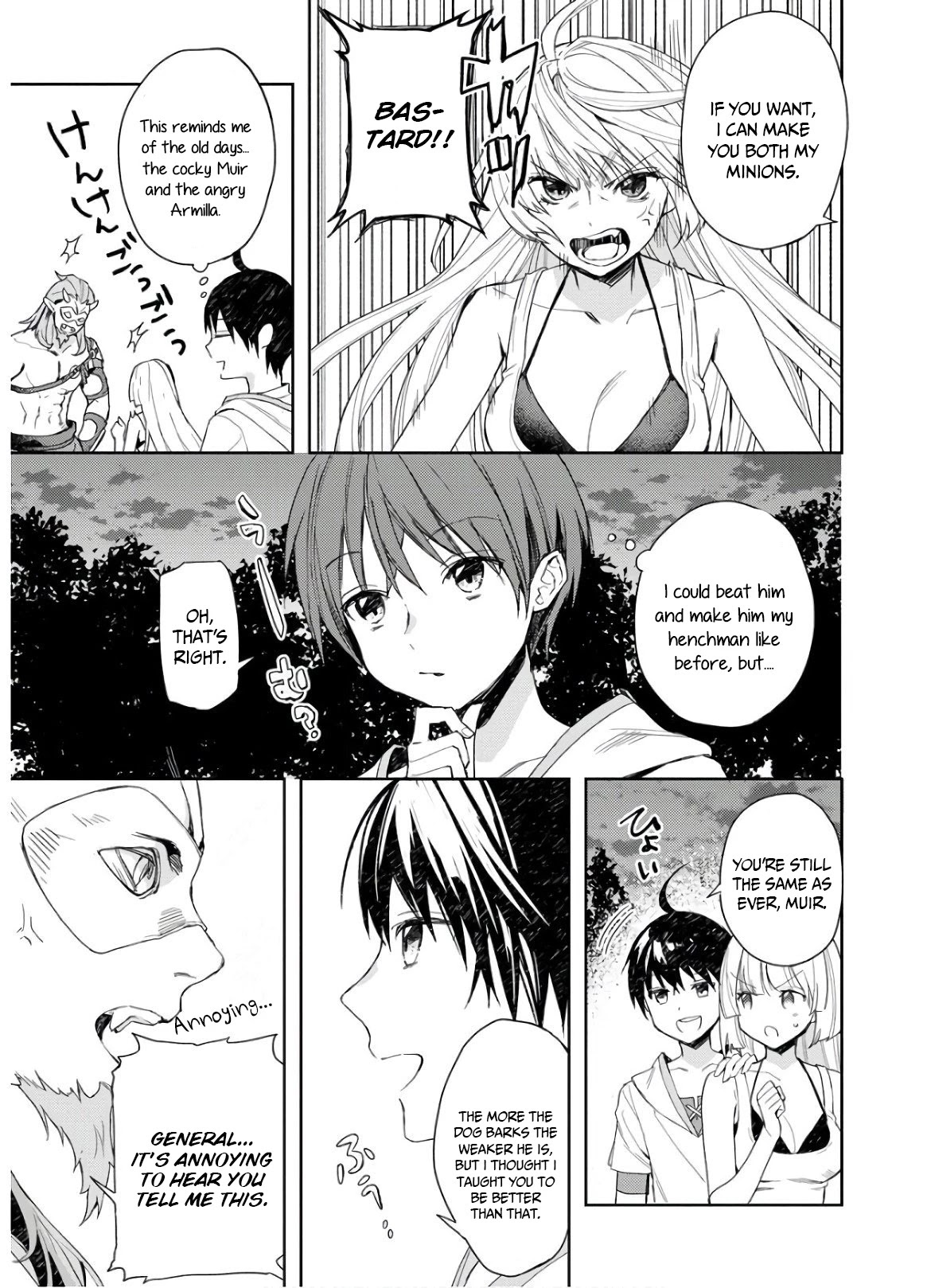 I Was the Weakest of the Four Heavenly Kings. Since I Have Reincarnated, I Want to Lead a Peaceful Life Chapter 4 page 8 - Chapter 4