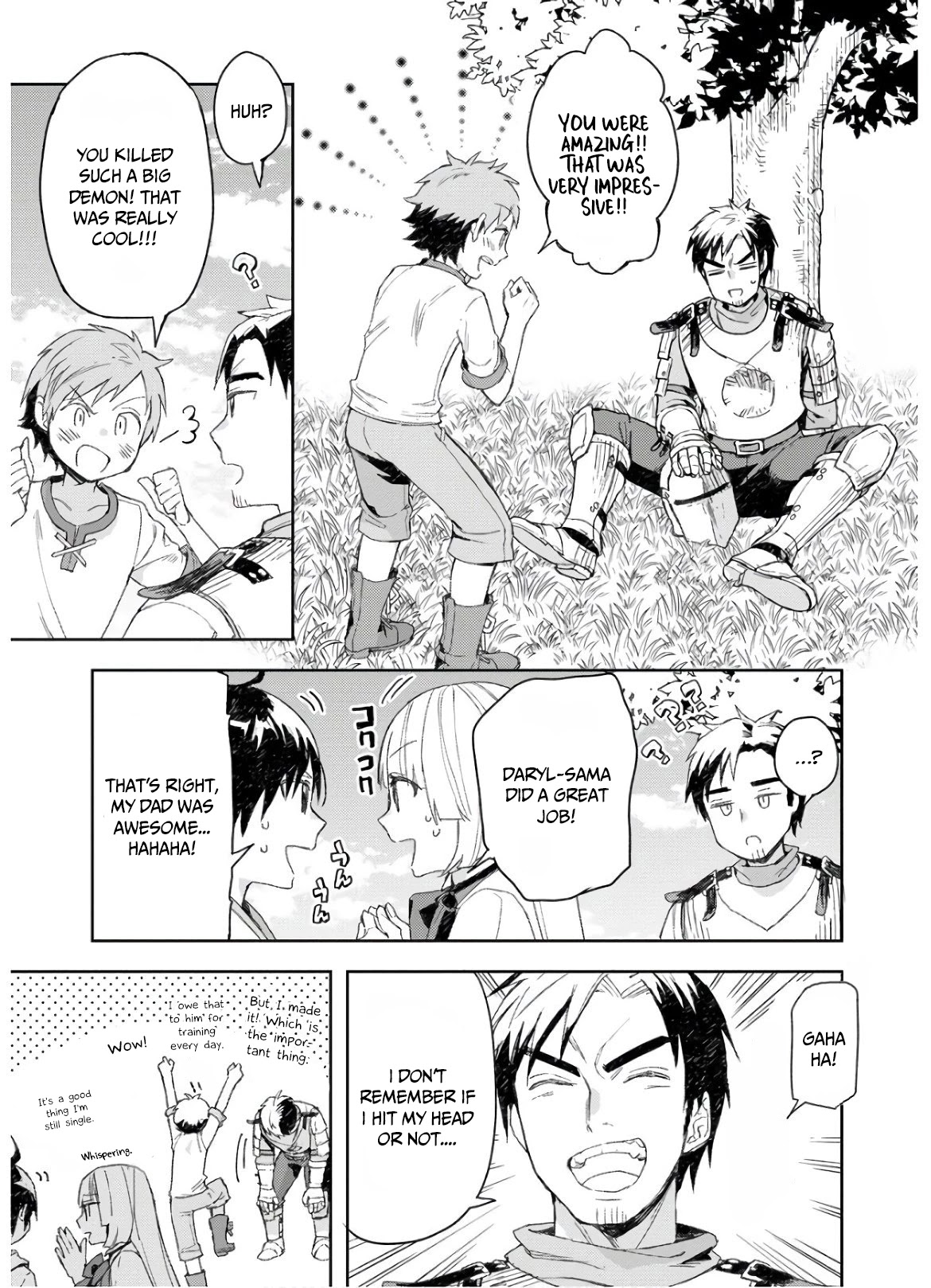 I Was the Weakest of the Four Heavenly Kings. Since I Have Reincarnated, I Want to Lead a Peaceful Life Chapter 5 page 7 - Chapter 5
