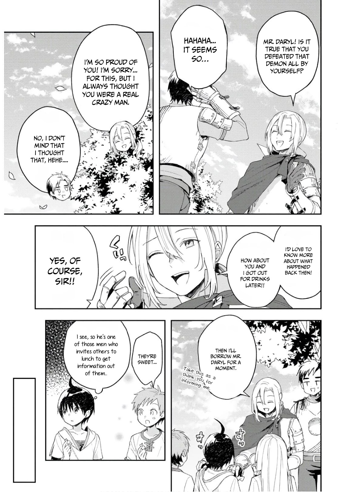 I Was the Weakest of the Four Heavenly Kings. Since I Have Reincarnated, I Want to Lead a Peaceful Life Chapter 5 page 9 - Chapter 5