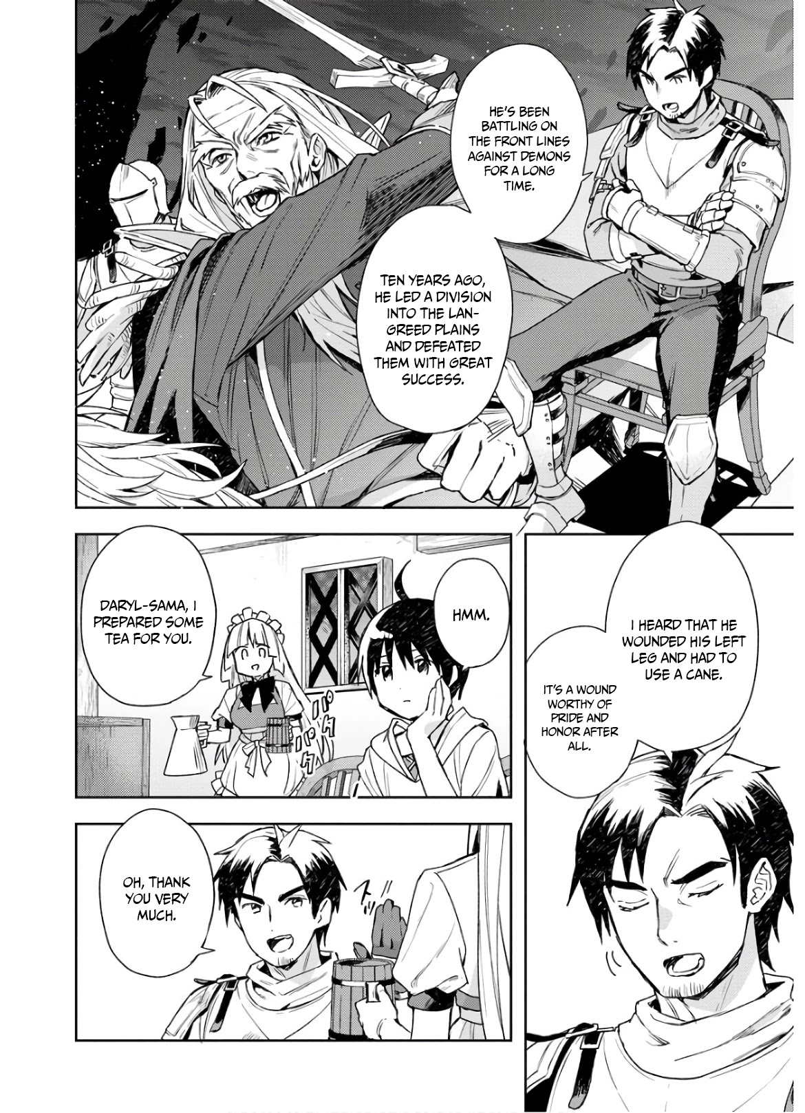 I Was the Weakest of the Four Heavenly Kings. Since I Have Reincarnated, I Want to Lead a Peaceful Life Chapter 6 page 10 - Chapter 6