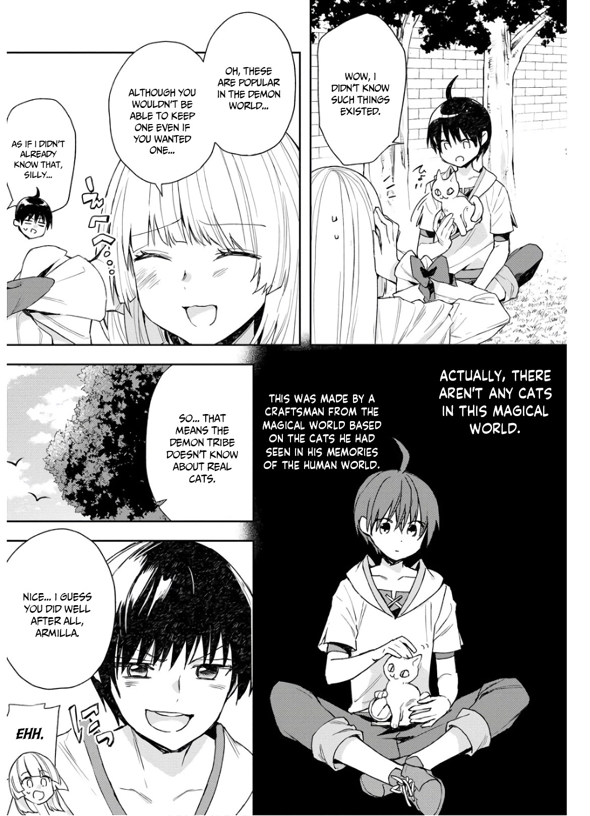 I Was the Weakest of the Four Heavenly Kings. Since I Have Reincarnated, I Want to Lead a Peaceful Life Chapter 6 page 7 - Chapter 6