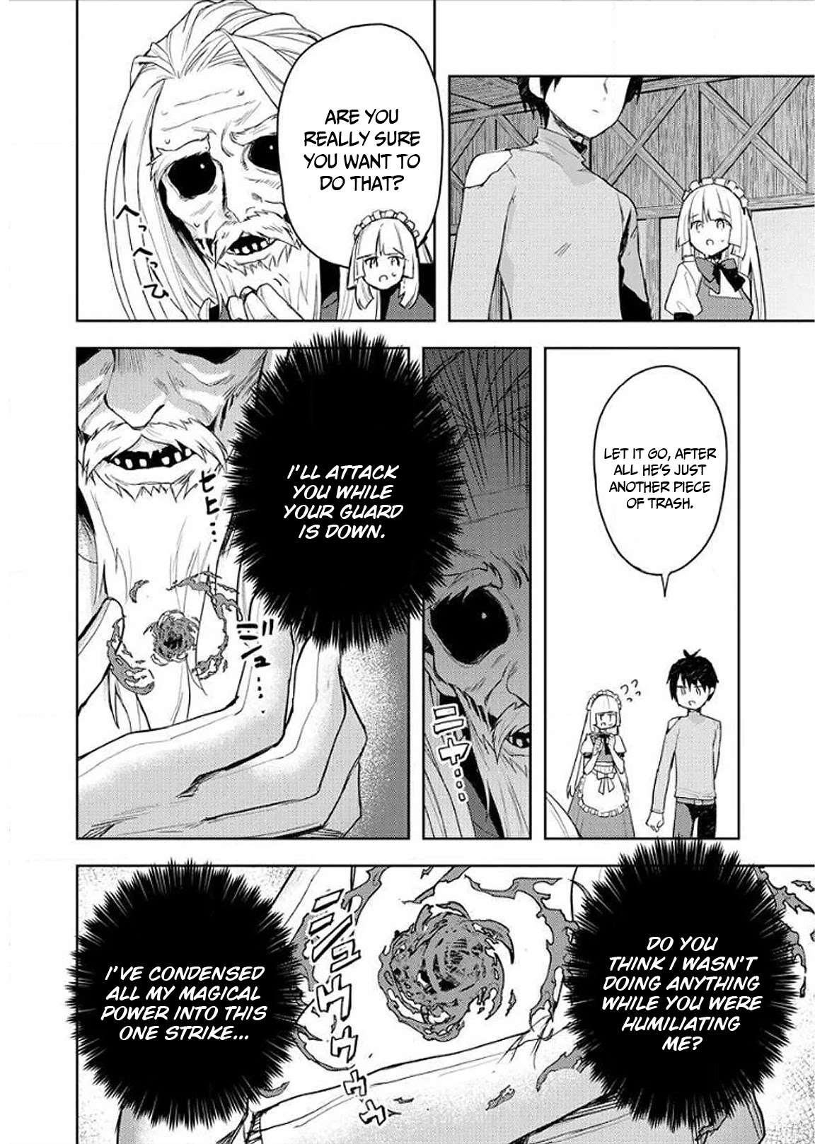 I Was the Weakest of the Four Heavenly Kings. Since I Have Reincarnated, I Want to Lead a Peaceful Life Chapter 8 page 12 - Chapter 8