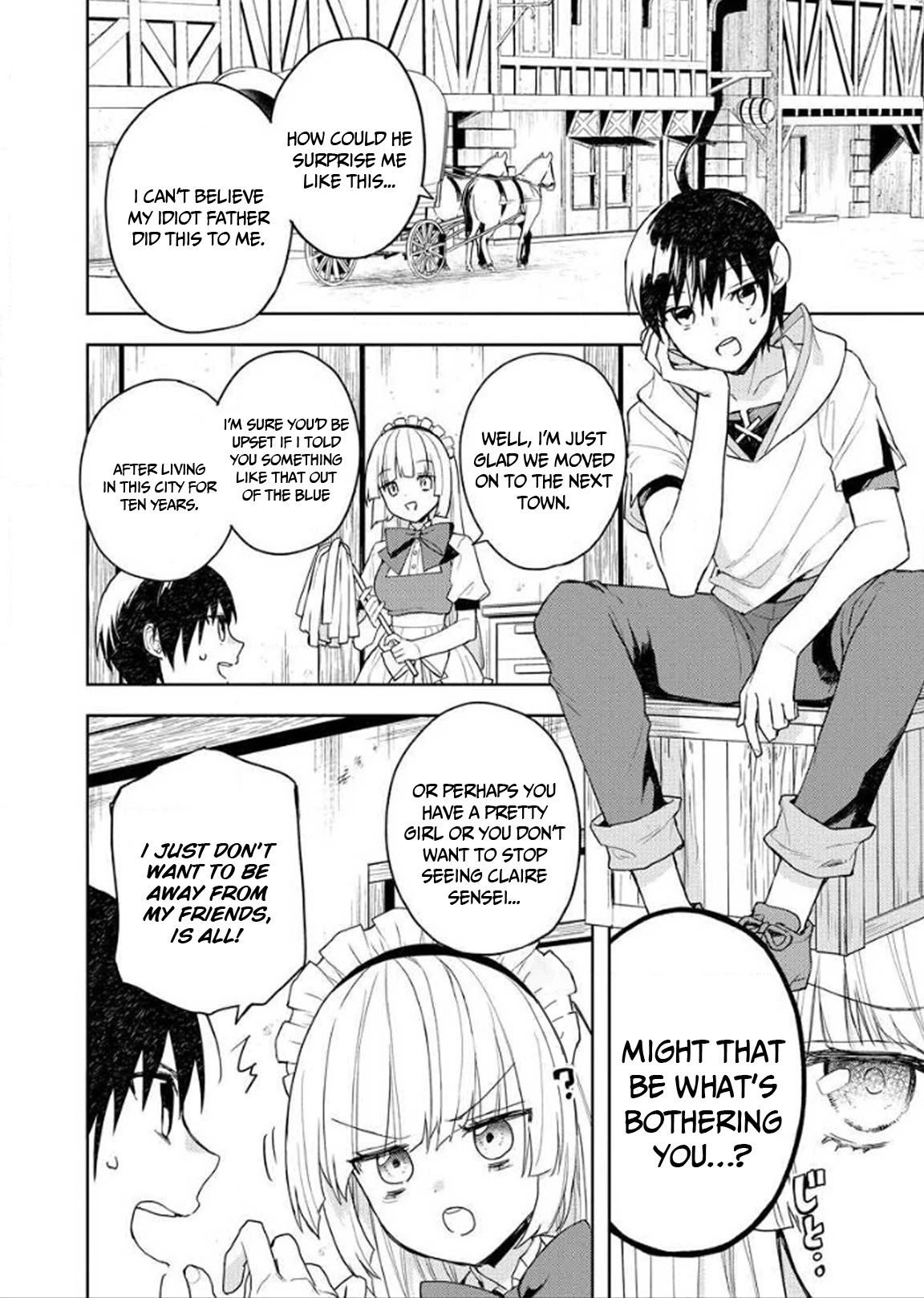 I Was the Weakest of the Four Heavenly Kings. Since I Have Reincarnated, I Want to Lead a Peaceful Life Chapter 9 page 4 - Chapter 9