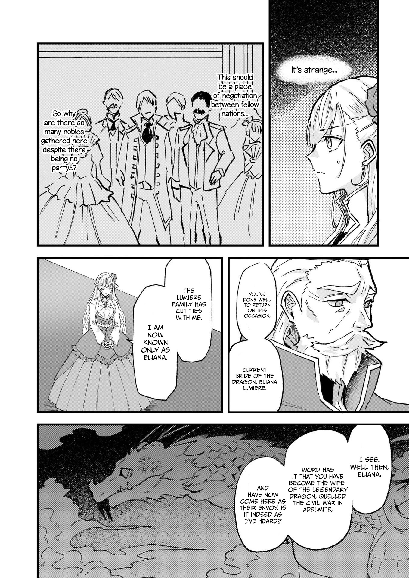 I was Told to Relinquish My Fiance to My Little Sister, and the Greatest Dragon Took a Liking to Me and Unbelievably Took Over the Kingdom Chapter 13 page 3 - Chapter 13