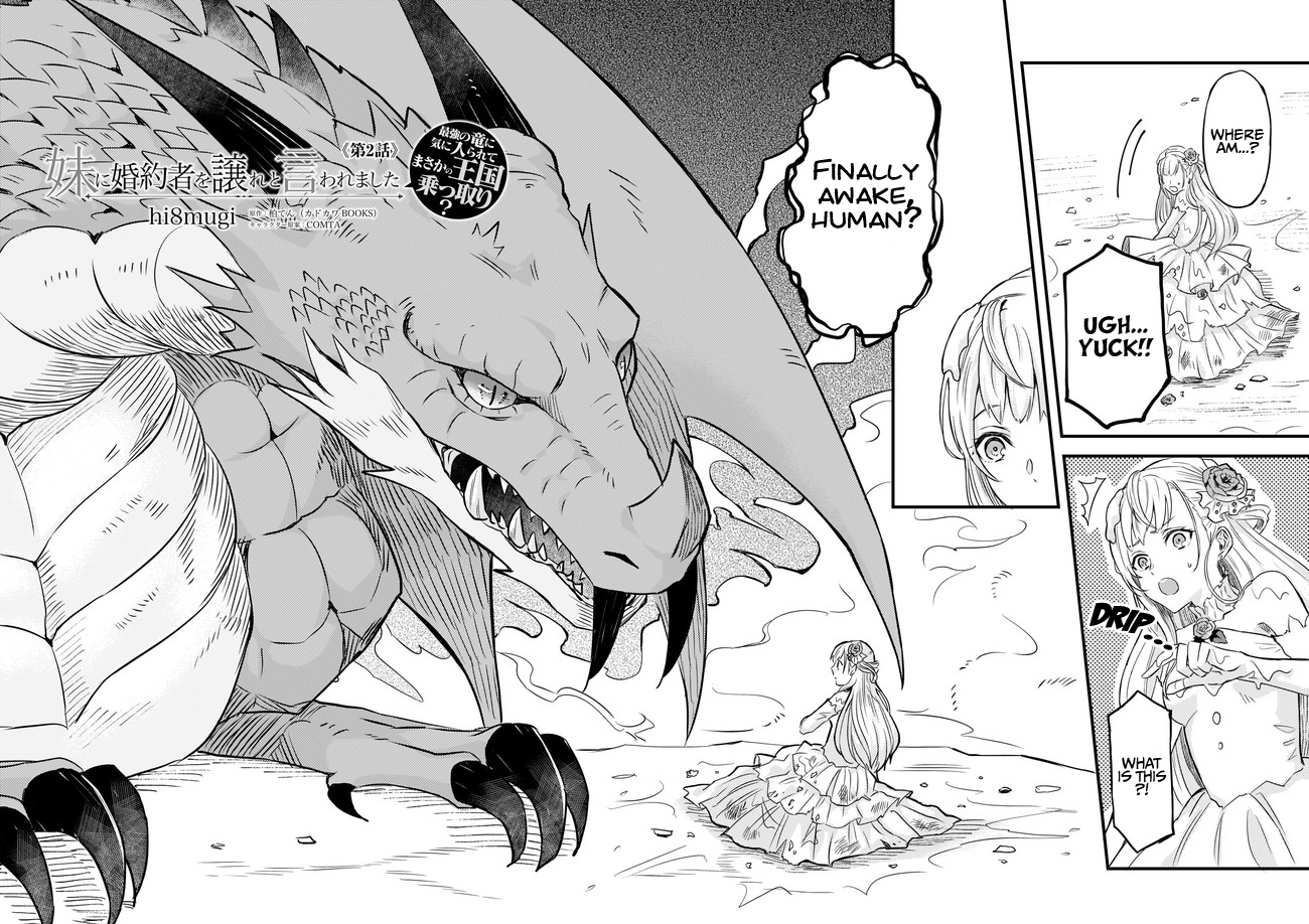 I was Told to Relinquish My Fiance to My Little Sister, and the Greatest Dragon Took a Liking to Me and Unbelievably Took Over the Kingdom Chapter 2 page 3 - Chapter 2