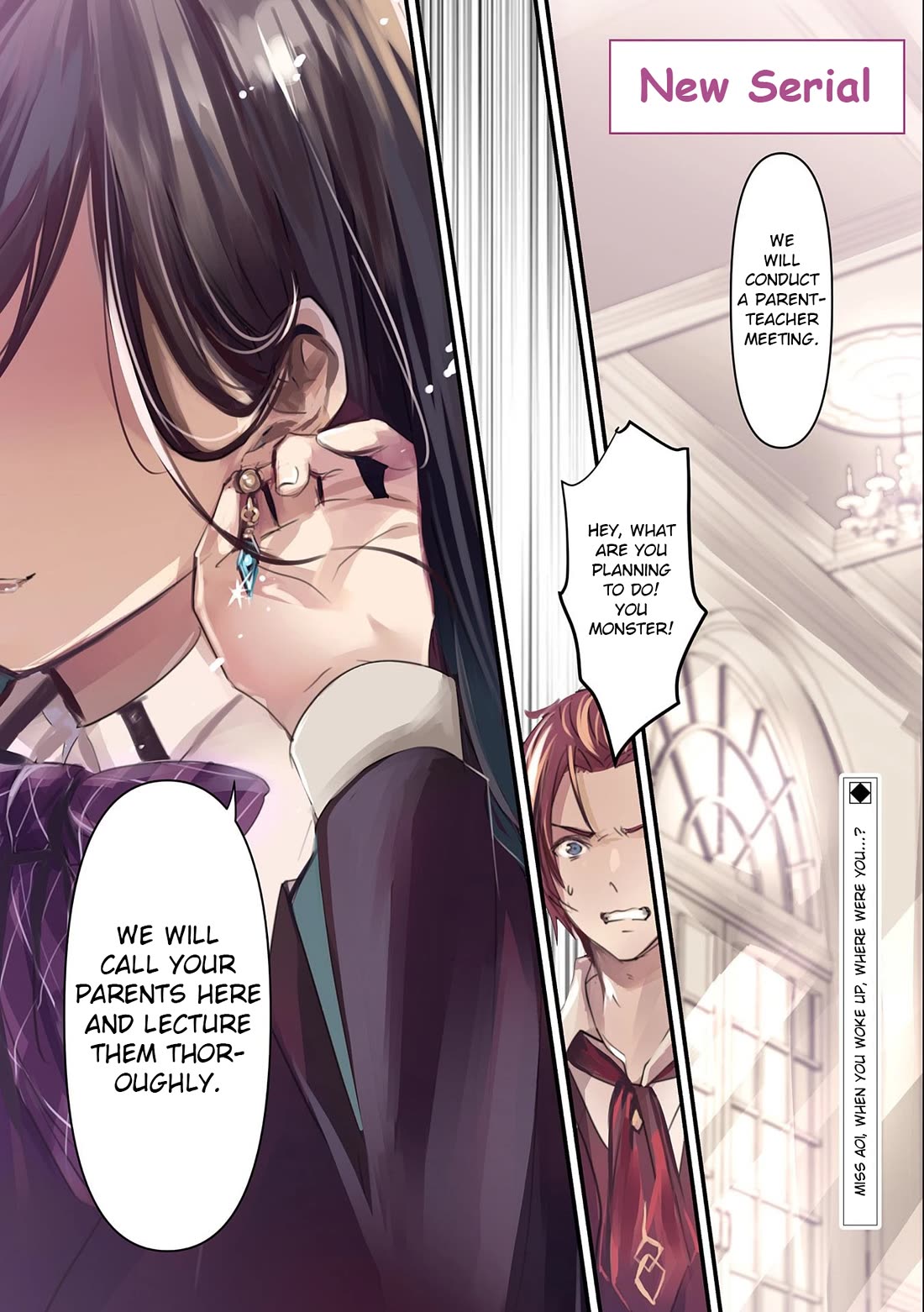 I Was Transferred To Another World And Became A Teacher, But I'm Feared As A Witch: Aoi-sensei's Academy Struggle Log Chapter 1 page 2 - Chapter 1