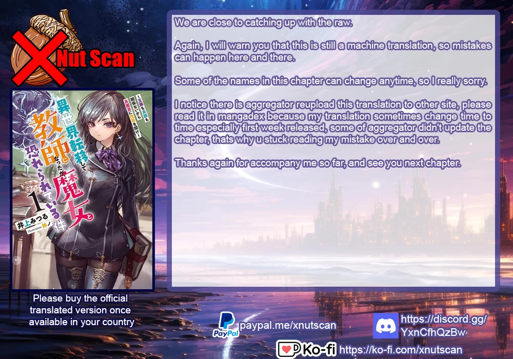 I Was Transferred To Another World And Became A Teacher, But I'm Feared As A Witch: Aoi-sensei's Academy Struggle Log Chapter 10 page 34 - Chapter 10