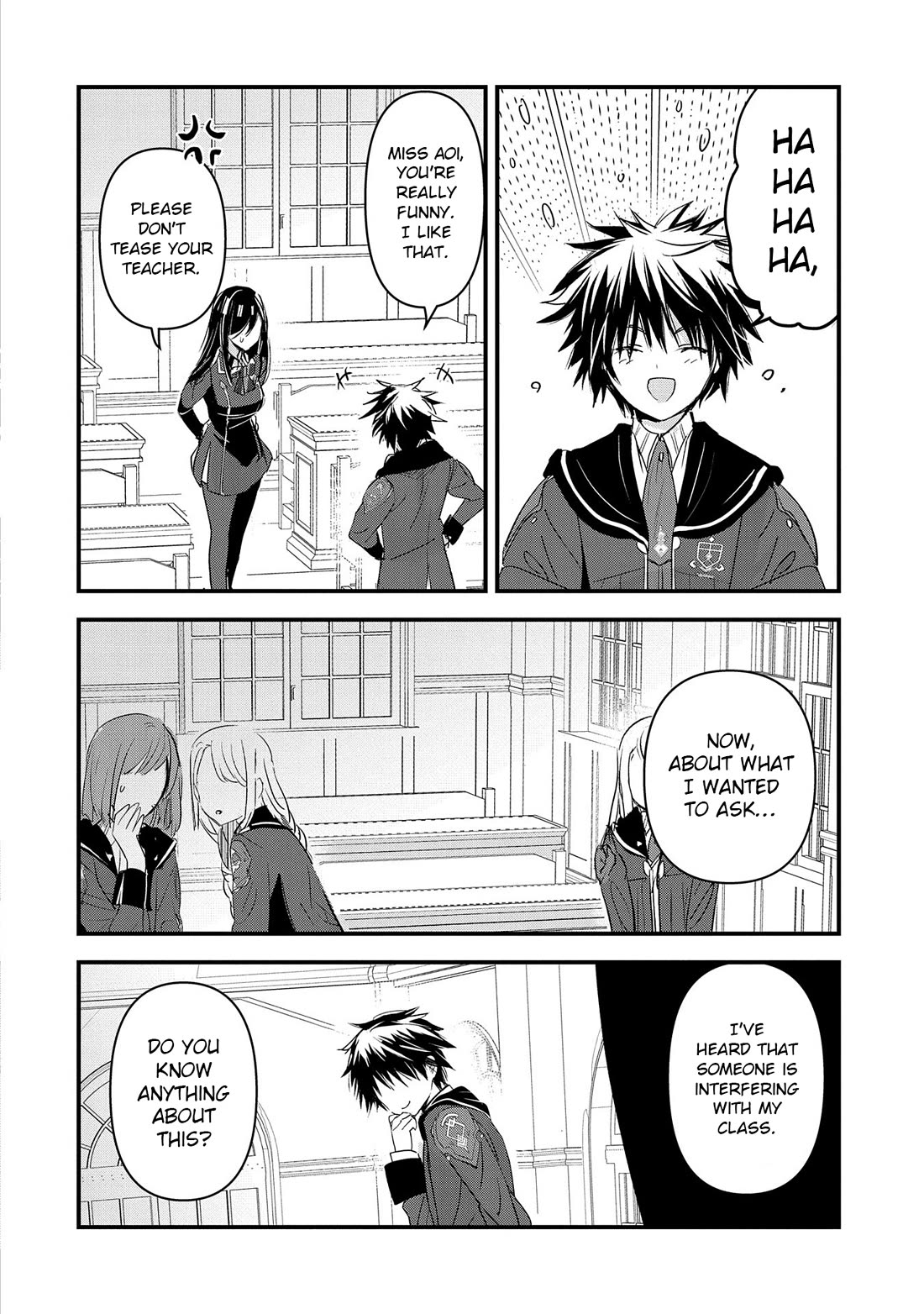 I Was Transferred To Another World And Became A Teacher, But I'm Feared As A Witch: Aoi-sensei's Academy Struggle Log Chapter 11 page 21 - Chapter 11