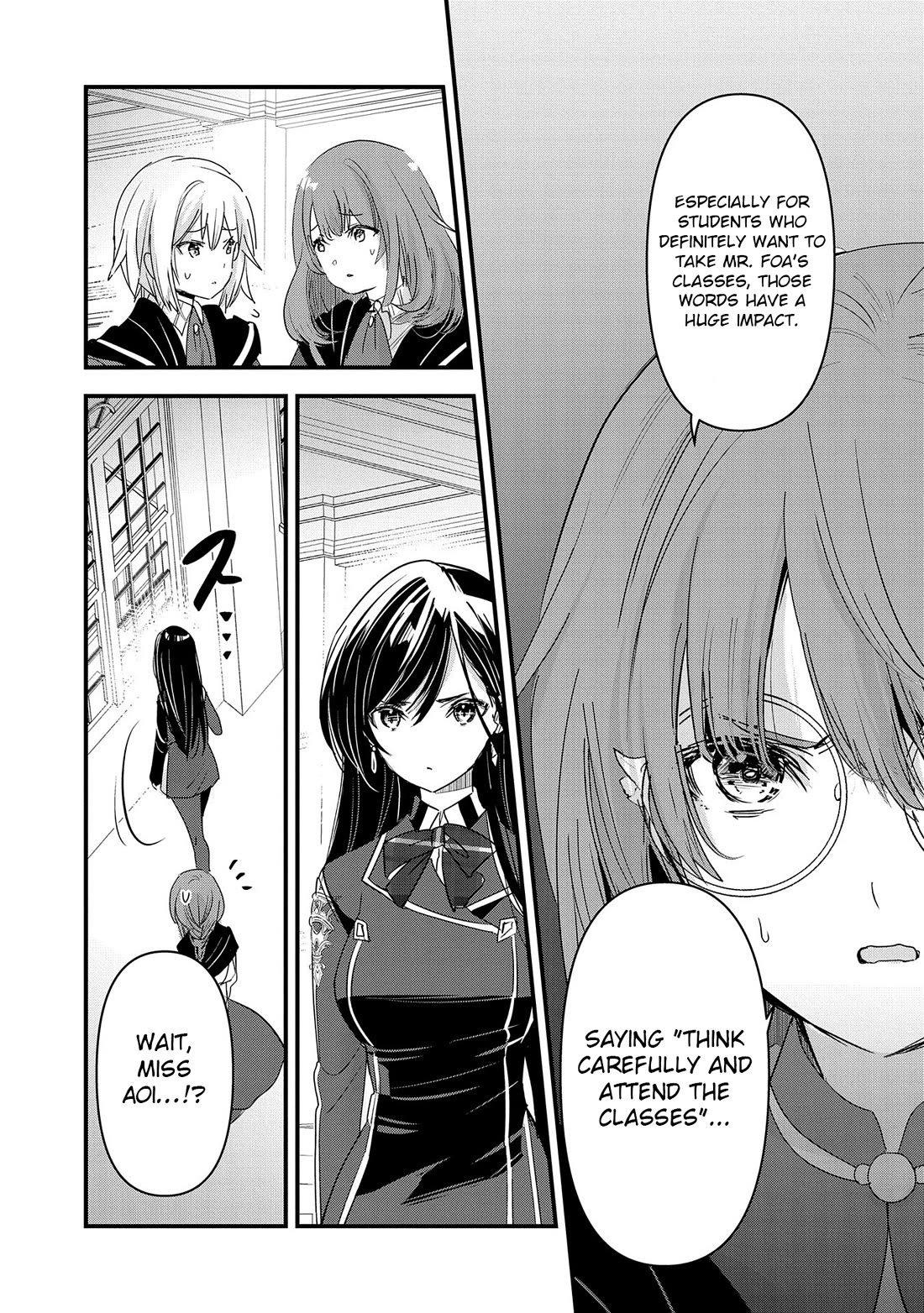 I Was Transferred To Another World And Became A Teacher, But I'm Feared As A Witch: Aoi-sensei's Academy Struggle Log Chapter 11 page 32 - Chapter 11