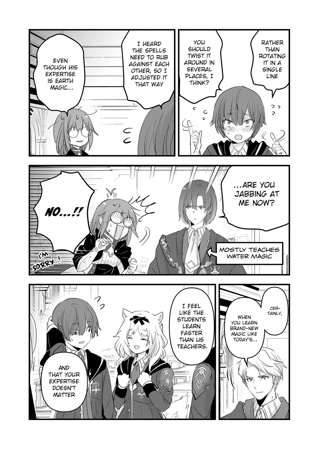 I Was Transferred To Another World And Became A Teacher, But I'm Feared As A Witch: Aoi-sensei's Academy Struggle Log Chapter 13 page 10 - Chapter 13