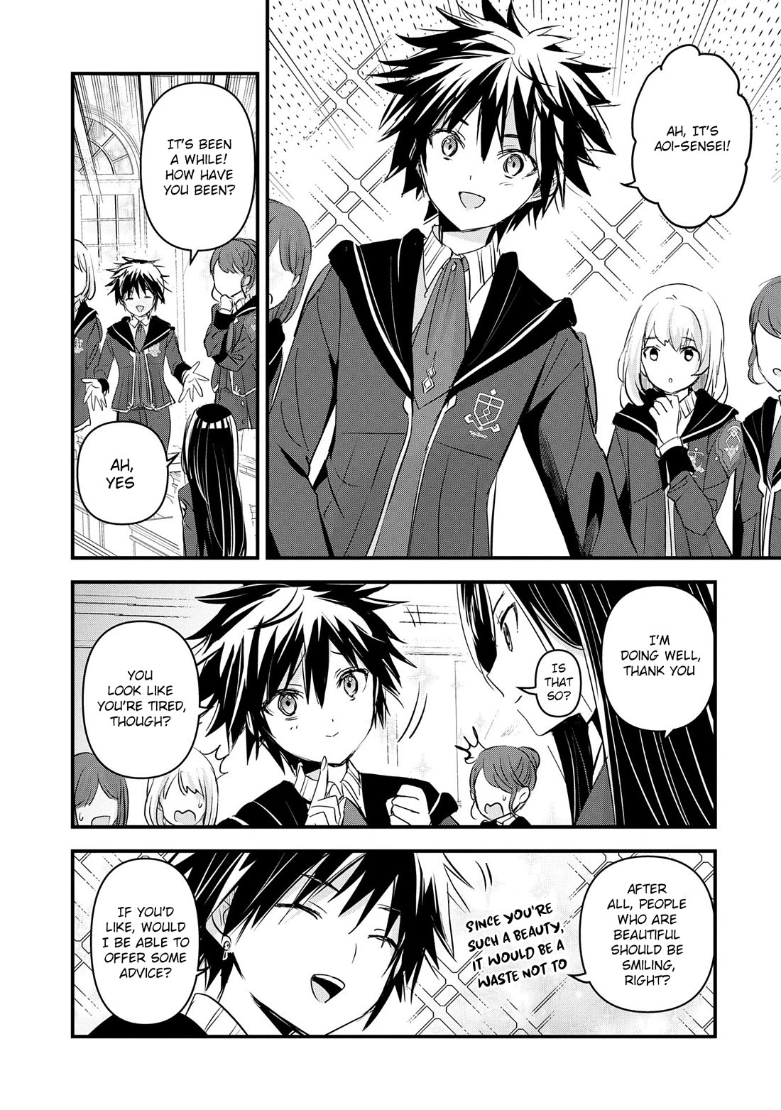 I Was Transferred To Another World And Became A Teacher, But I'm Feared As A Witch: Aoi-sensei's Academy Struggle Log Chapter 14 page 14 - Chapter 14