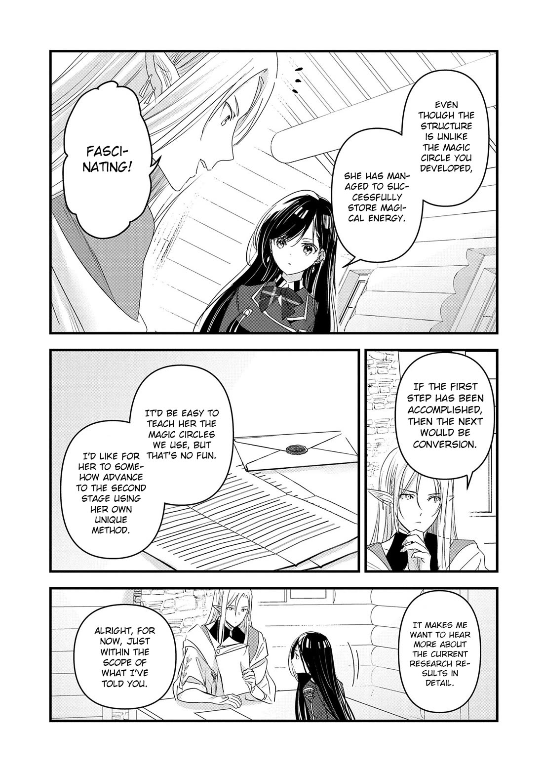 I Was Transferred To Another World And Became A Teacher, But I'm Feared As A Witch: Aoi-sensei's Academy Struggle Log Chapter 15 page 10 - Chapter 15: Aoi writes a letter. Its recipient is...?