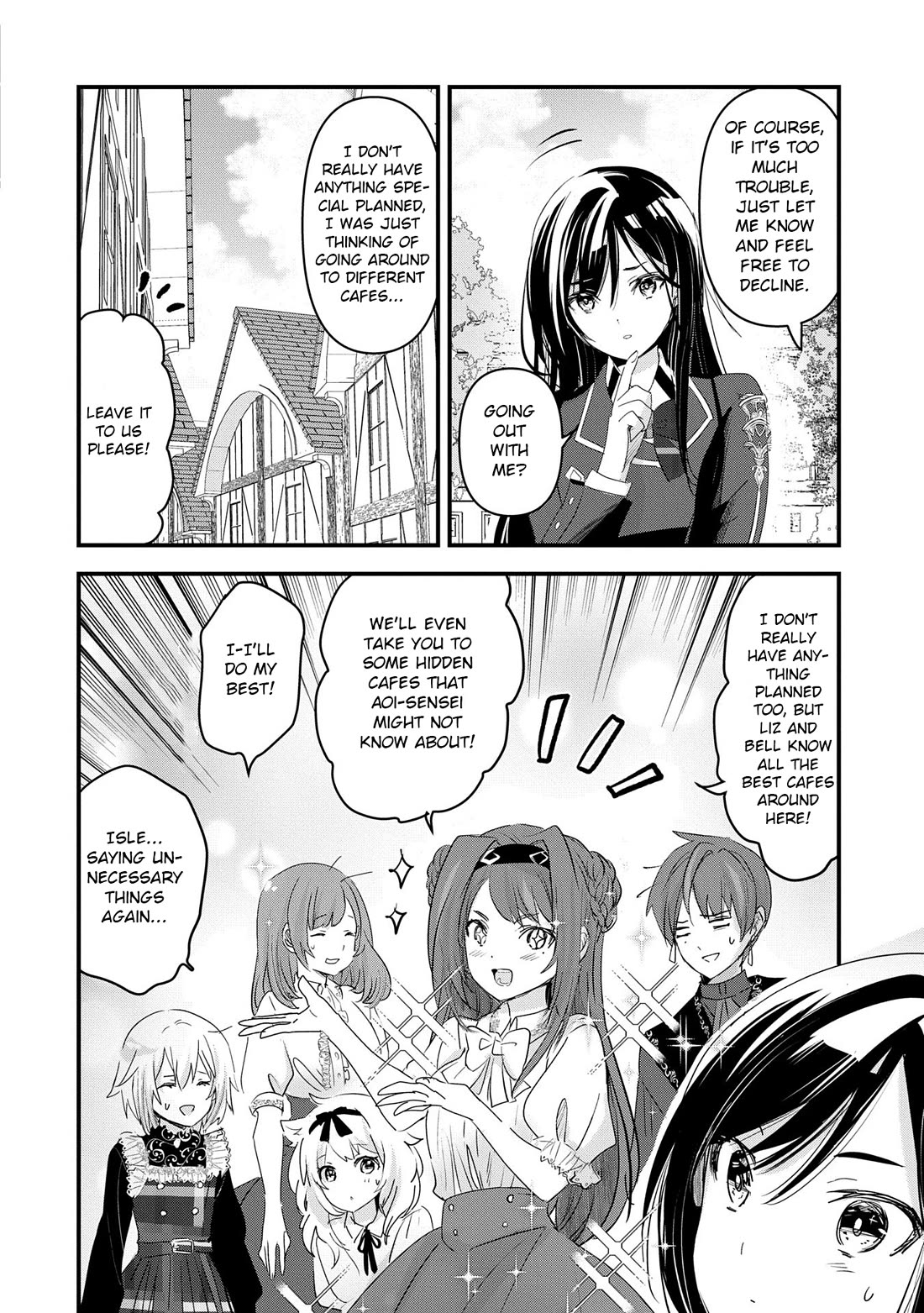 I Was Transferred To Another World And Became A Teacher, But I'm Feared As A Witch: Aoi-sensei's Academy Struggle Log Chapter 15 page 21 - Chapter 15: Aoi writes a letter. Its recipient is...?