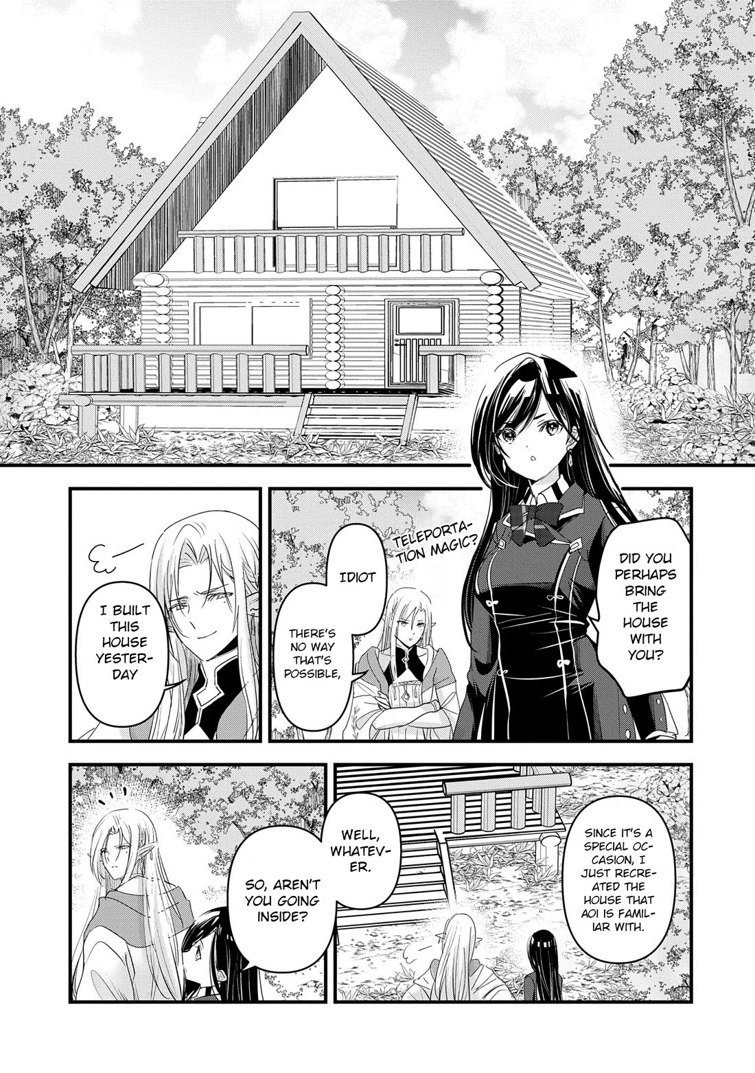 I Was Transferred To Another World And Became A Teacher, But I'm Feared As A Witch: Aoi-sensei's Academy Struggle Log Chapter 15 page 6 - Chapter 15: Aoi writes a letter. Its recipient is...?