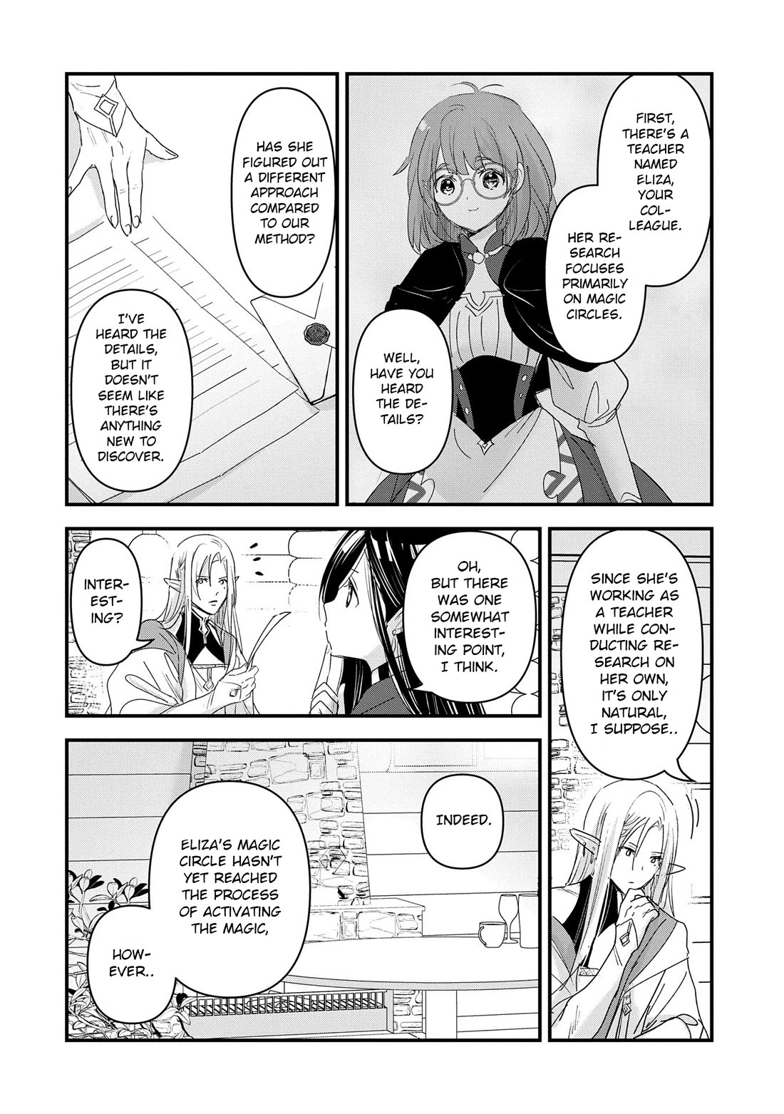 I Was Transferred To Another World And Became A Teacher, But I'm Feared As A Witch: Aoi-sensei's Academy Struggle Log Chapter 15 page 9 - Chapter 15: Aoi writes a letter. Its recipient is...?