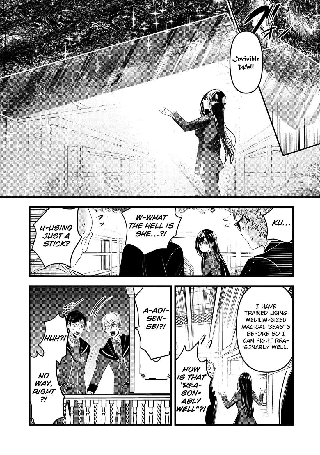 I Was Transferred To Another World And Became A Teacher, But I'm Feared As A Witch: Aoi-sensei's Academy Struggle Log Chapter 16 page 28 - Chapter 16: Onwards to underground casino, CHARGE!!!