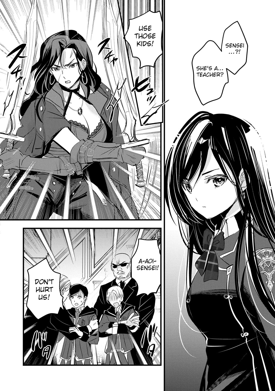 I Was Transferred To Another World And Became A Teacher, But I'm Feared As A Witch: Aoi-sensei's Academy Struggle Log Chapter 16 page 29 - Chapter 16: Onwards to underground casino, CHARGE!!!