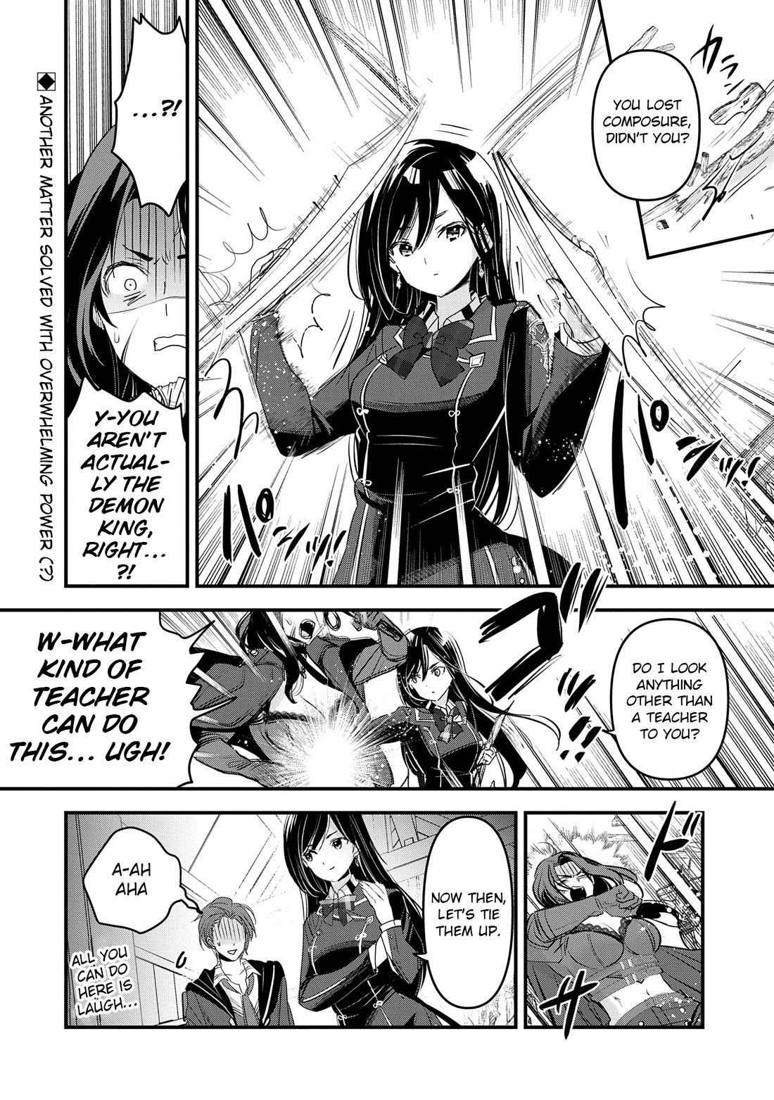 I Was Transferred To Another World And Became A Teacher, But I'm Feared As A Witch: Aoi-sensei's Academy Struggle Log Chapter 16 page 33 - Chapter 16: Onwards to underground casino, CHARGE!!!