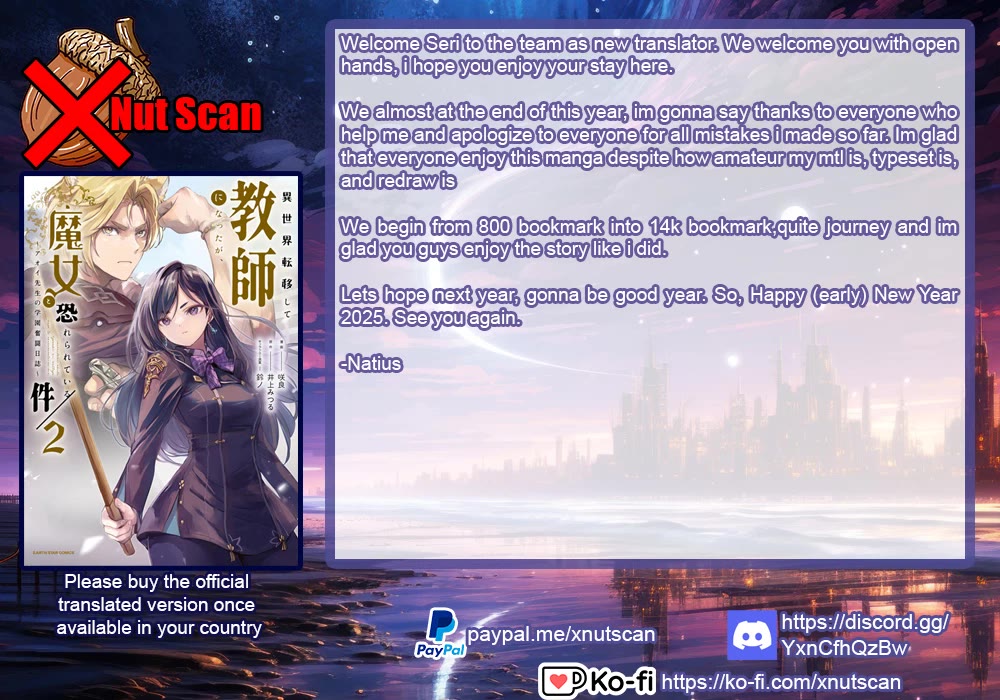 I Was Transferred To Another World And Became A Teacher, But I'm Feared As A Witch: Aoi-sensei's Academy Struggle Log Chapter 16 page 34 - Chapter 16: Onwards to underground casino, CHARGE!!!