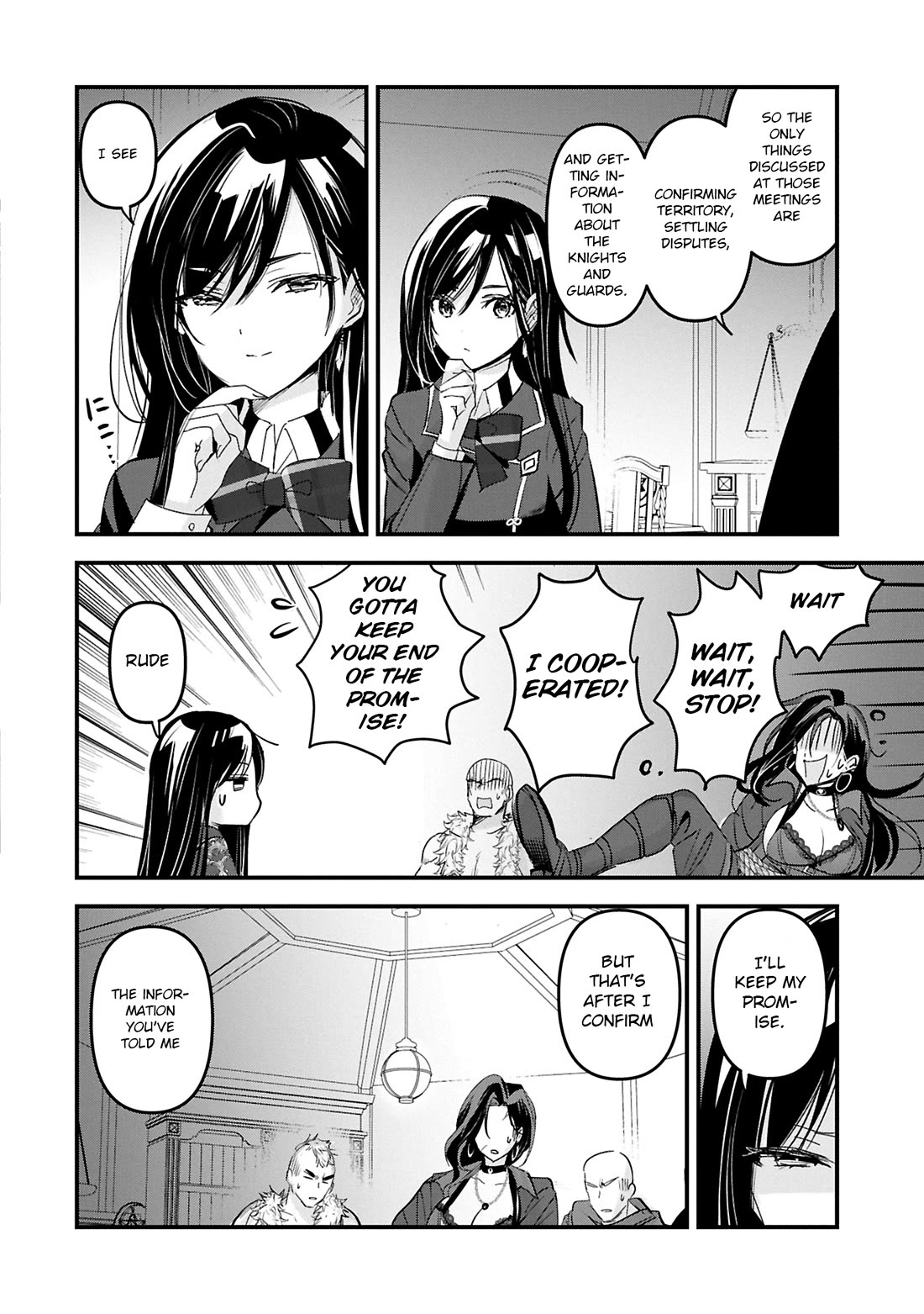 I Was Transferred To Another World And Became A Teacher, But I'm Feared As A Witch: Aoi-sensei's Academy Struggle Log Chapter 17 page 11 - Chapter 17: Karika talks about the other side of the city