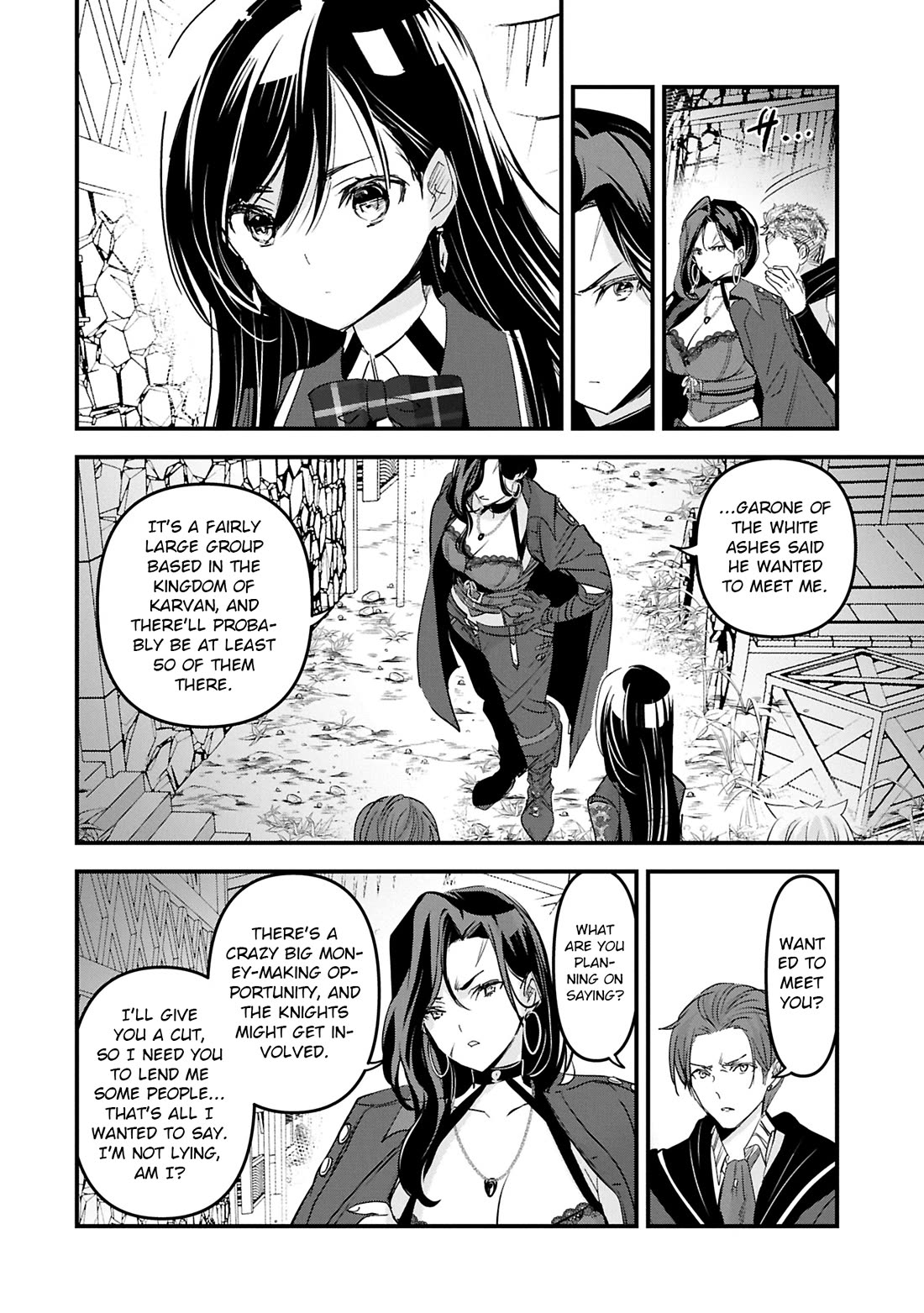 I Was Transferred To Another World And Became A Teacher, But I'm Feared As A Witch: Aoi-sensei's Academy Struggle Log Chapter 17 page 17 - Chapter 17: Karika talks about the other side of the city