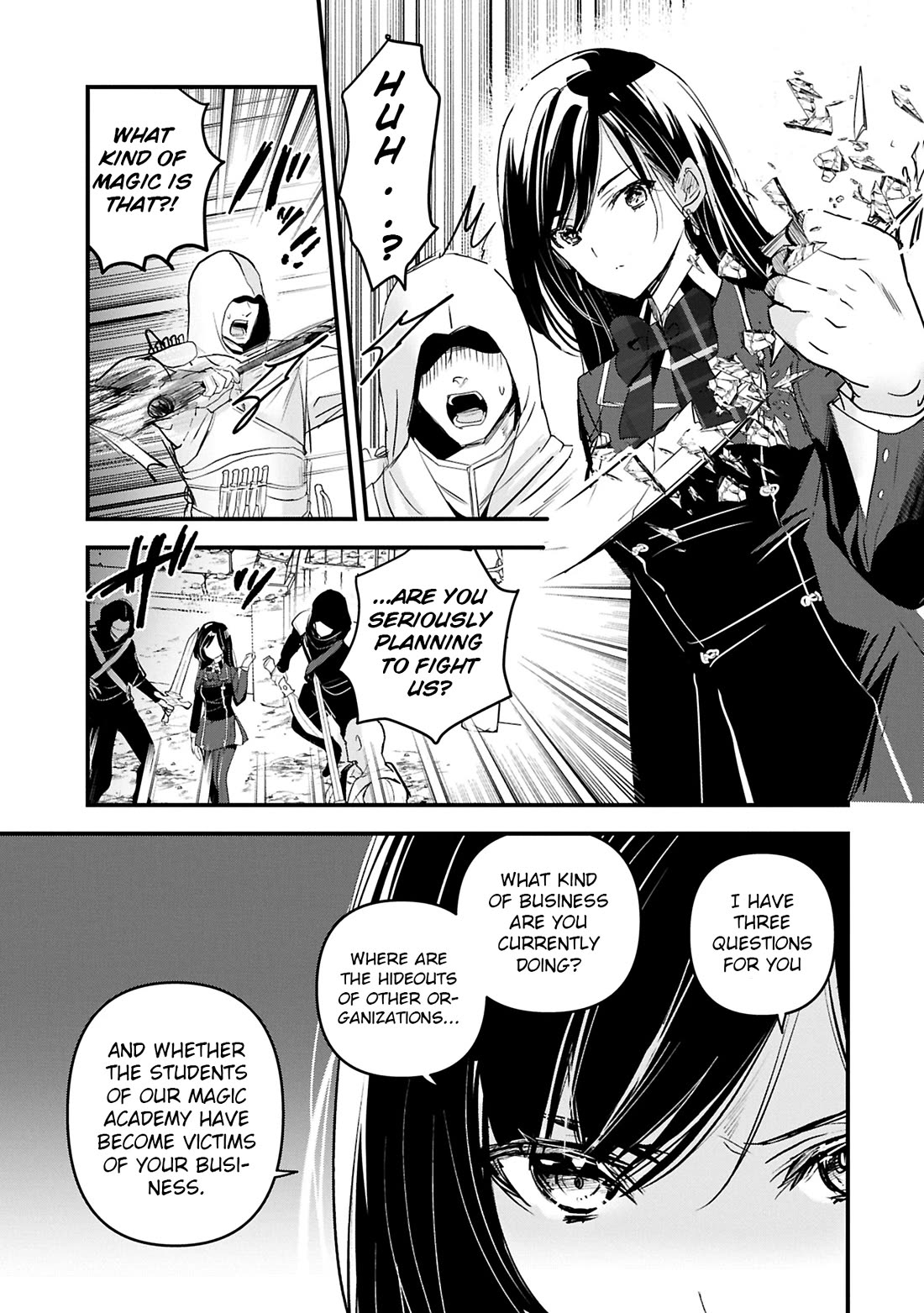 I Was Transferred To Another World And Became A Teacher, But I'm Feared As A Witch: Aoi-sensei's Academy Struggle Log Chapter 17 page 28 - Chapter 17: Karika talks about the other side of the city