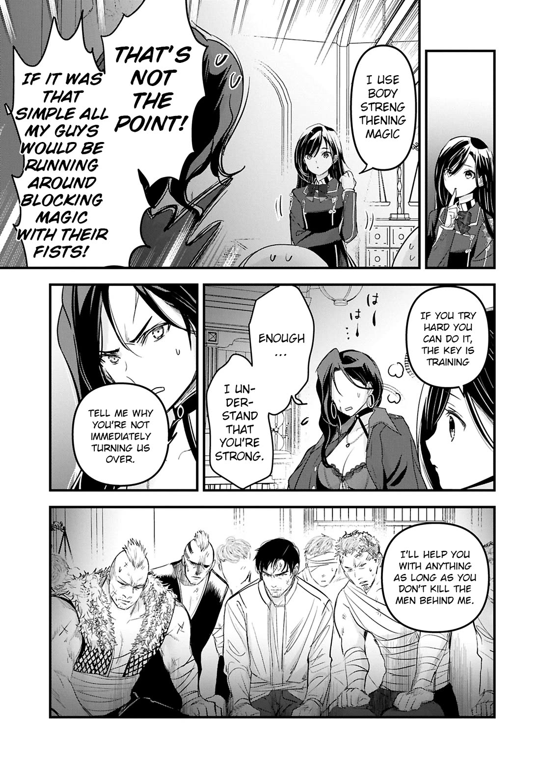 I Was Transferred To Another World And Became A Teacher, But I'm Feared As A Witch: Aoi-sensei's Academy Struggle Log Chapter 17 page 4 - Chapter 17: Karika talks about the other side of the city