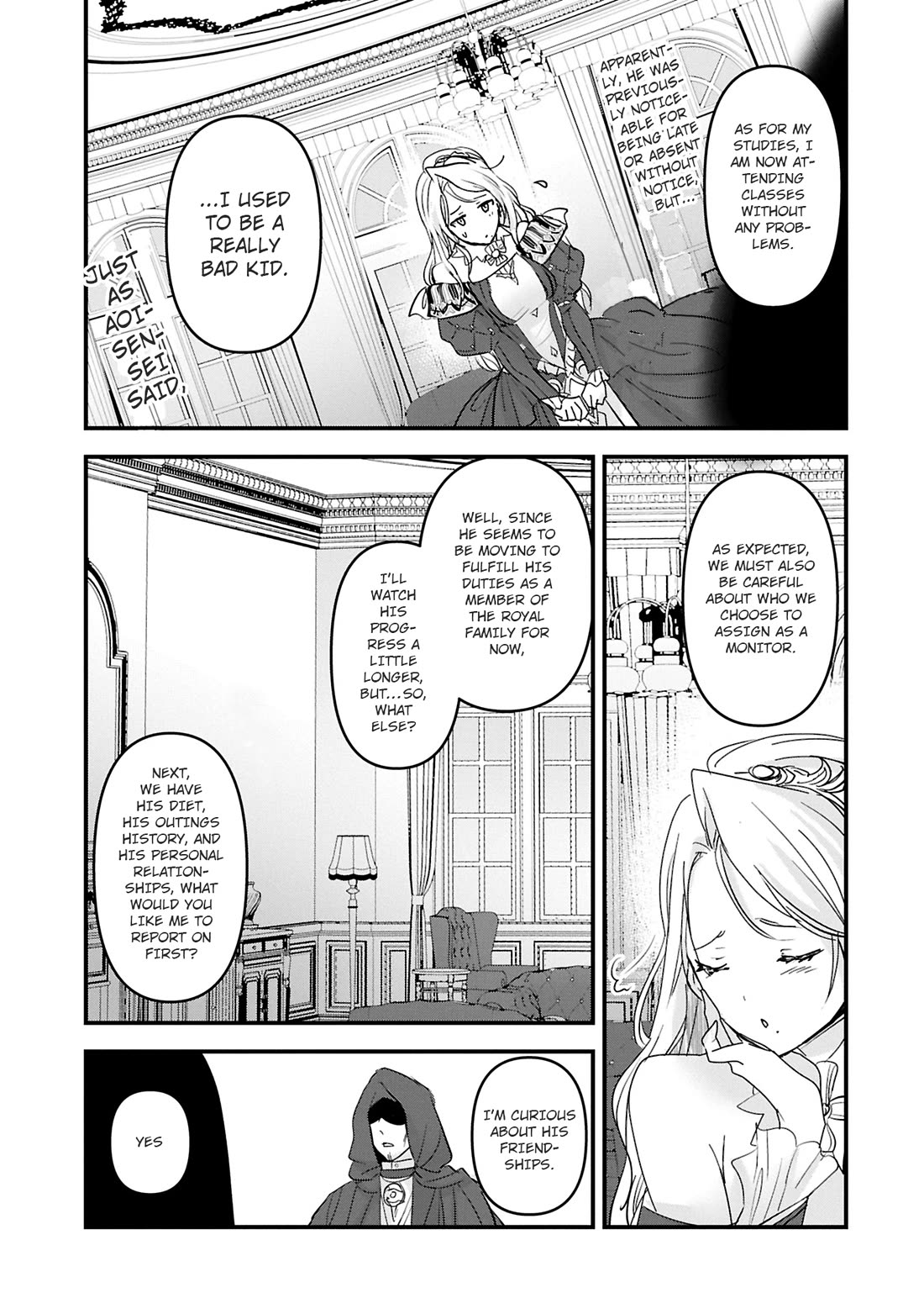 I Was Transferred To Another World And Became A Teacher, But I'm Feared As A Witch: Aoi-sensei's Academy Struggle Log Chapter 18 page 12 - Chapter 18: Aoi's merciless plan to reform the world begins.