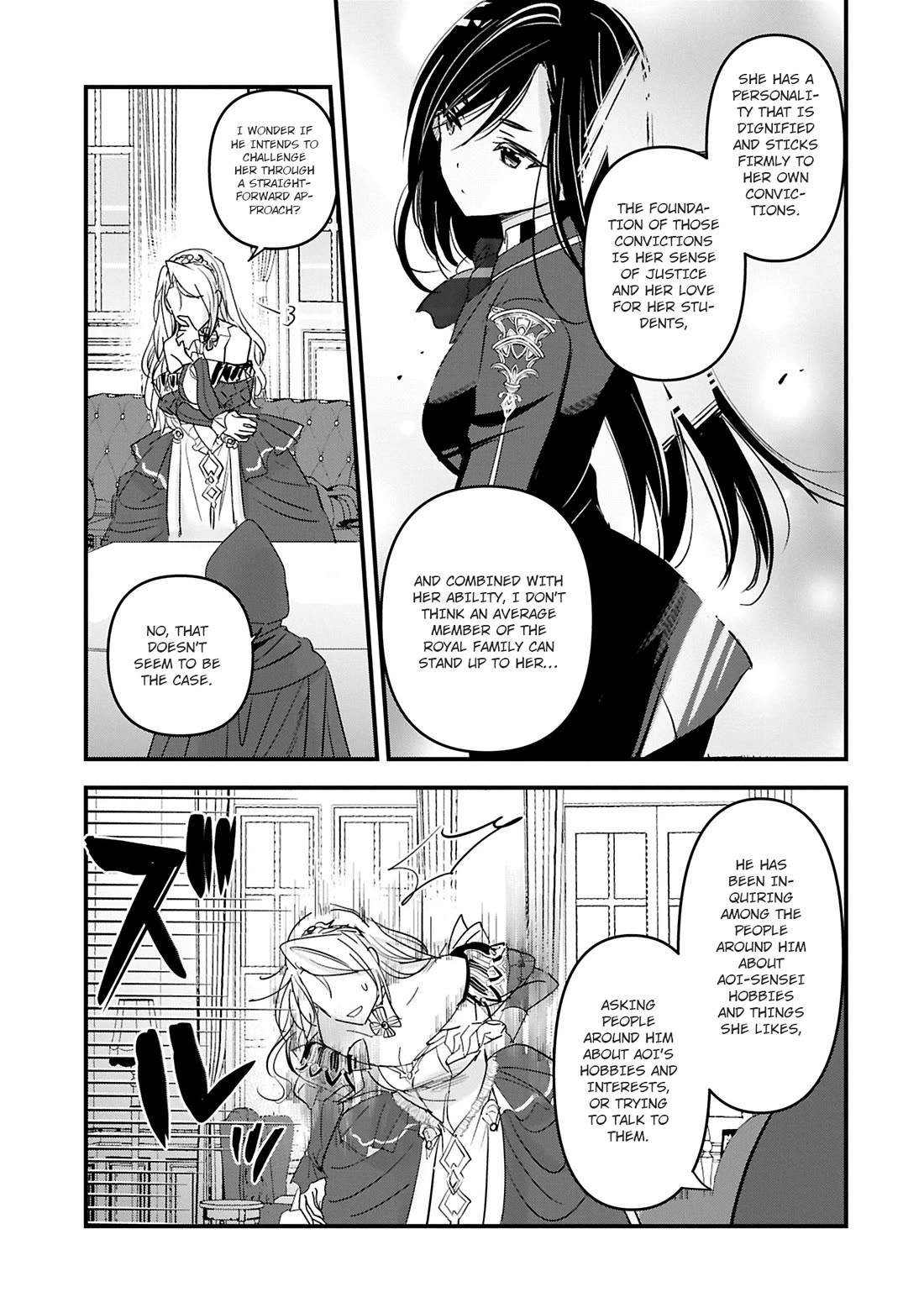 I Was Transferred To Another World And Became A Teacher, But I'm Feared As A Witch: Aoi-sensei's Academy Struggle Log Chapter 18 page 14 - Chapter 18: Aoi's merciless plan to reform the world begins.