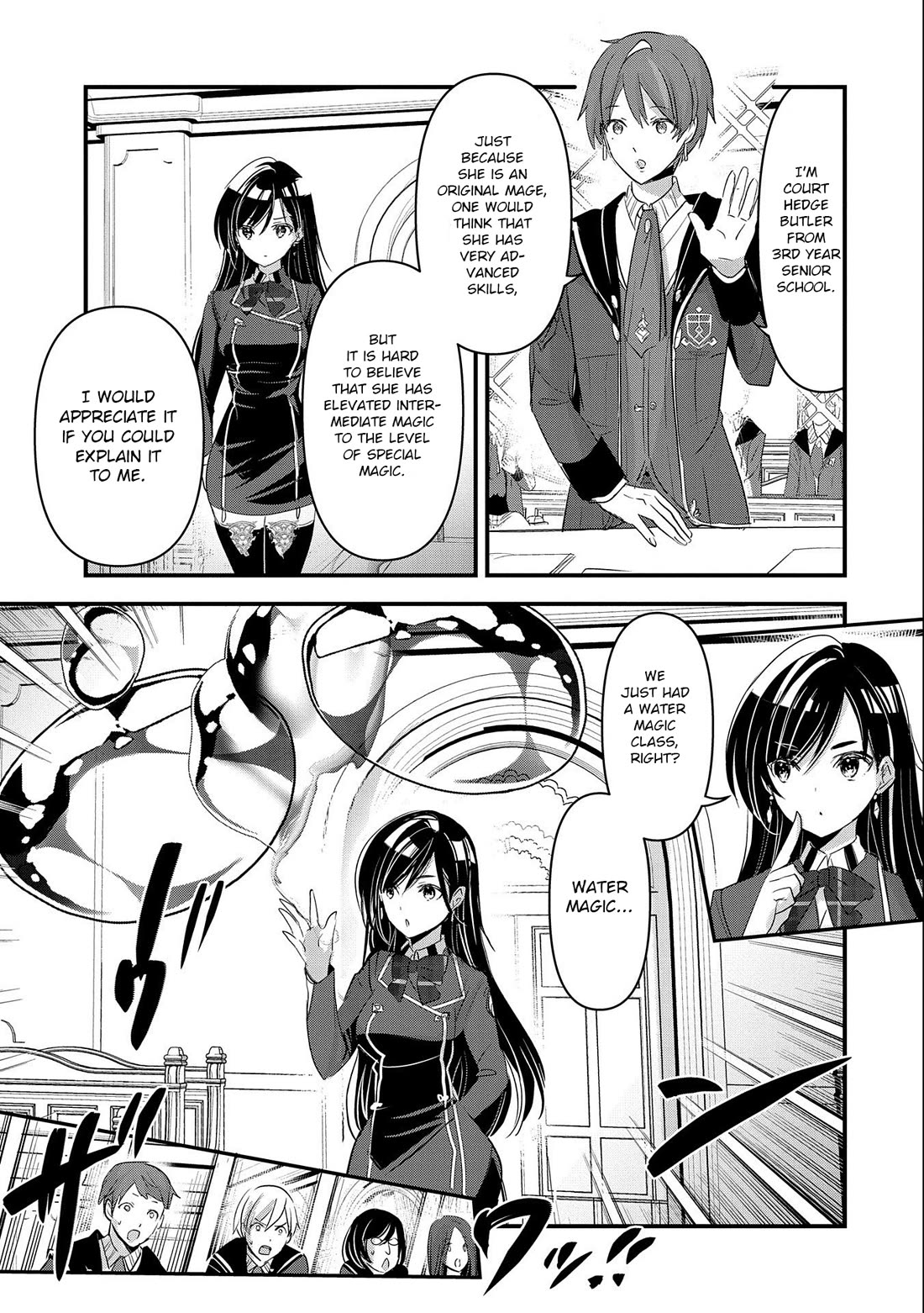 I Was Transferred To Another World And Became A Teacher, But I'm Feared As A Witch: Aoi-sensei's Academy Struggle Log Chapter 4 page 14 - Chapter 4