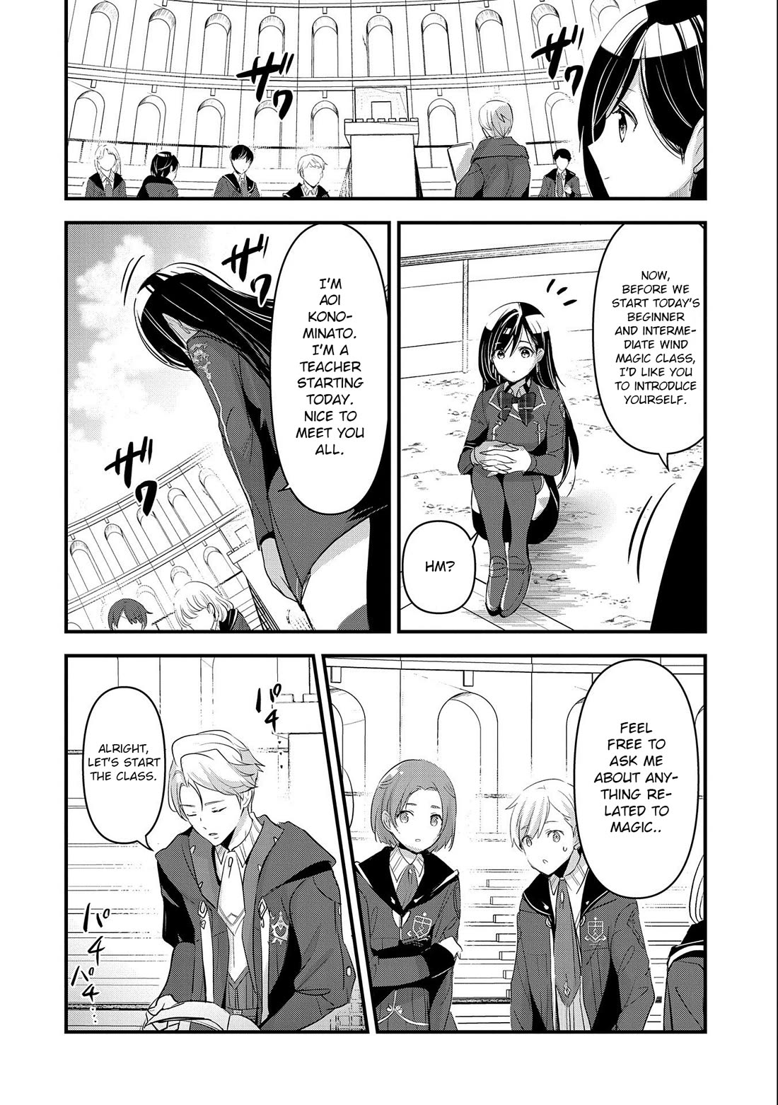 I Was Transferred To Another World And Became A Teacher, But I'm Feared As A Witch: Aoi-sensei's Academy Struggle Log Chapter 4 page 3 - Chapter 4