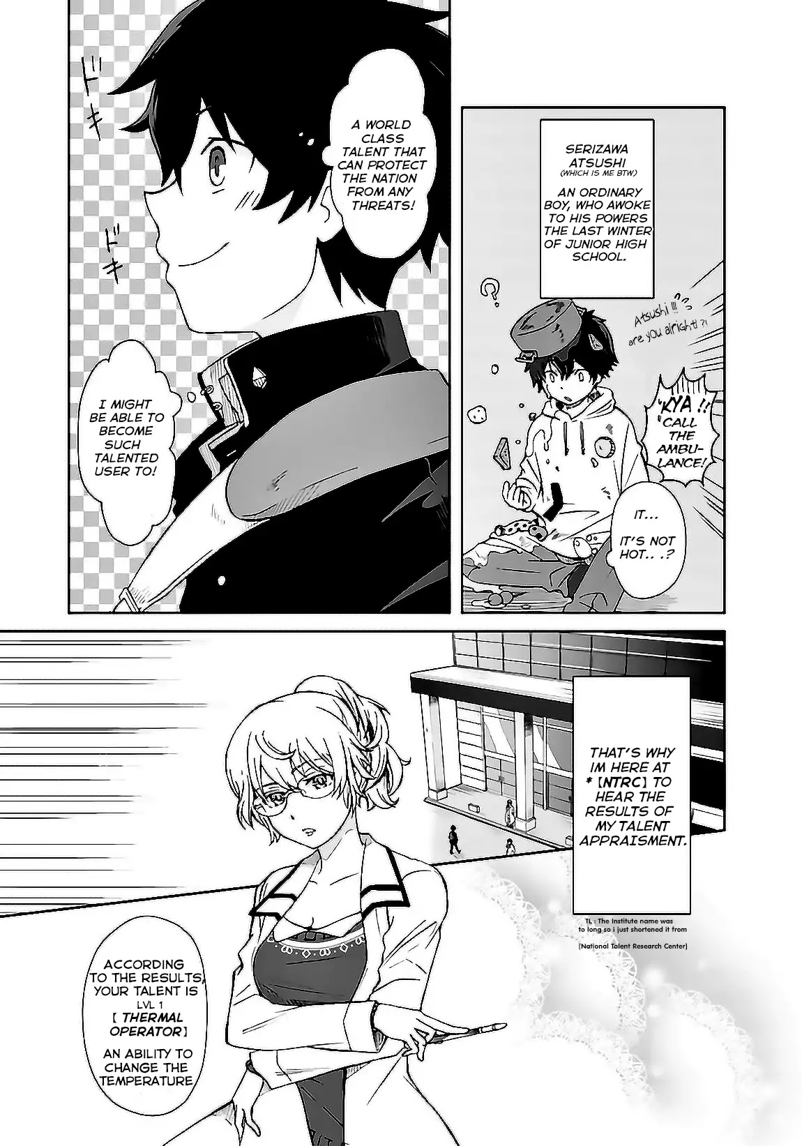 I, Who Possessed a Trash Skill 【Thermal Operator】, Became Unrivaled. Chapter 1 page 4 - Chapter 1