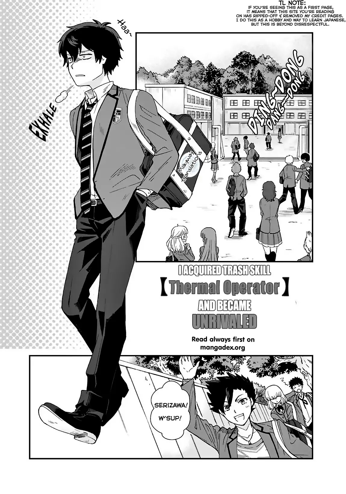 I, Who Possessed a Trash Skill 【Thermal Operator】, Became Unrivaled. Chapter 3 page 2 - Chapter 3