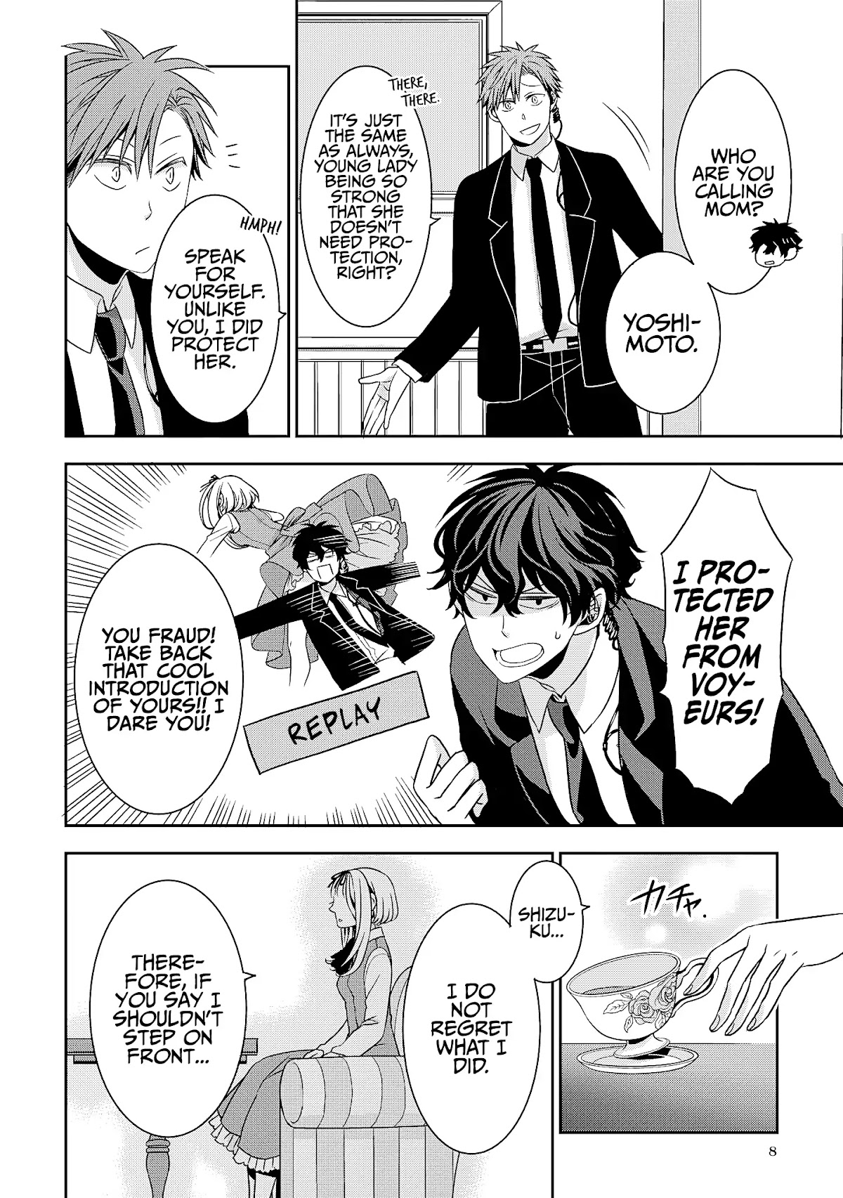 I Will Always Guard You Chapter 1 page 9 - Chapter 1: Young Lady