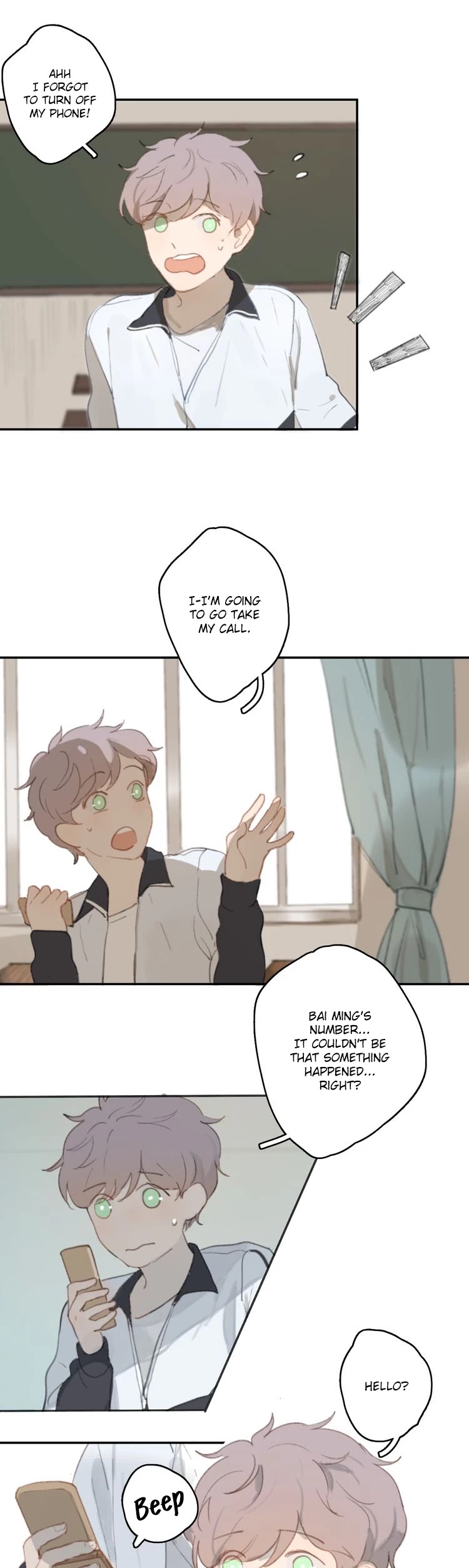 I Will Be Waiting for You in 1999* Chapter 14 page 3 - Chapter 14: Bai Ming Recuperates, But Ming Qi…