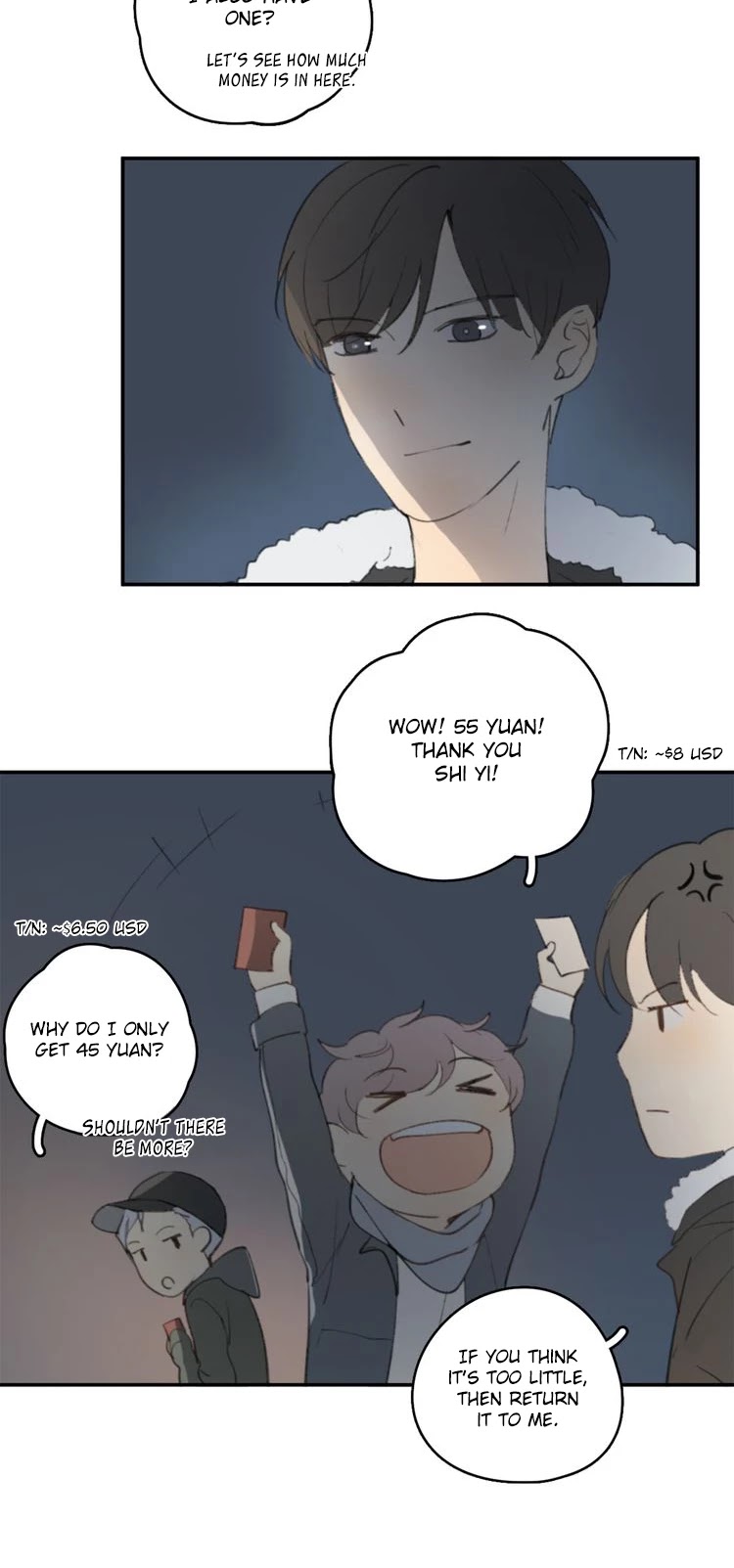 I Will Be Waiting for You in 1999* Chapter 23 page 15 - Chapter 23: Biased Shi Yi, Bigger Red Packet for Ming Qi