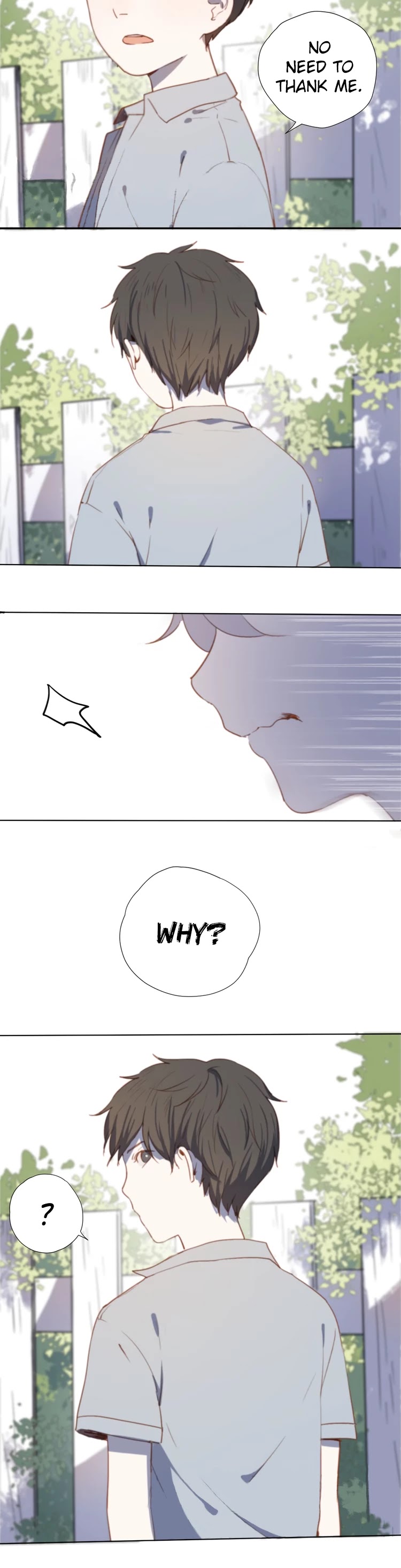 I Will Be Waiting for You in 1999* Chapter 3.1 page 8 - Chapter 3.1: We Are All Suppressing Ourselves