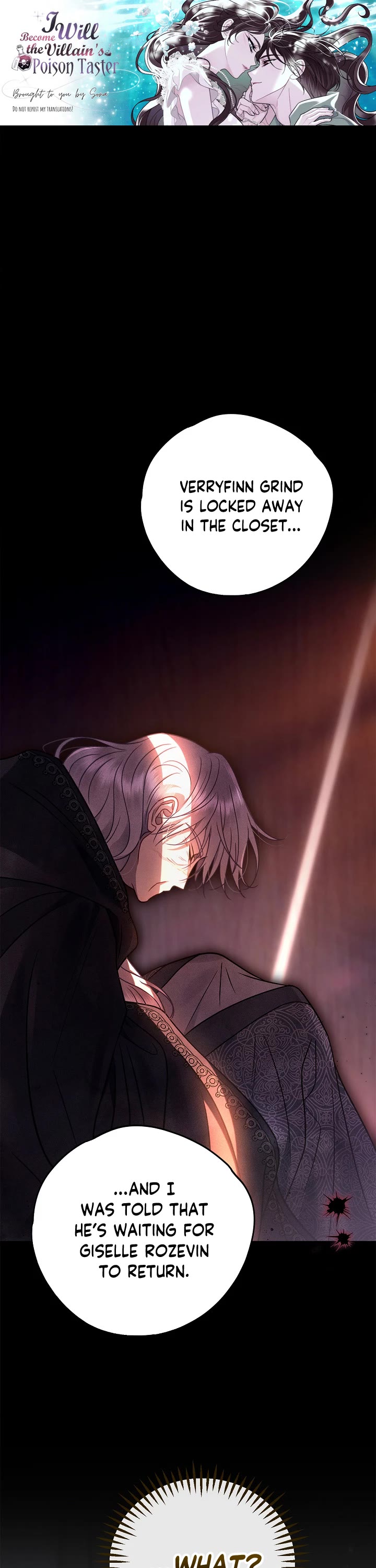 I Will Become the Villain's Poison Taster Chapter 109 page 1 - Chapter 109