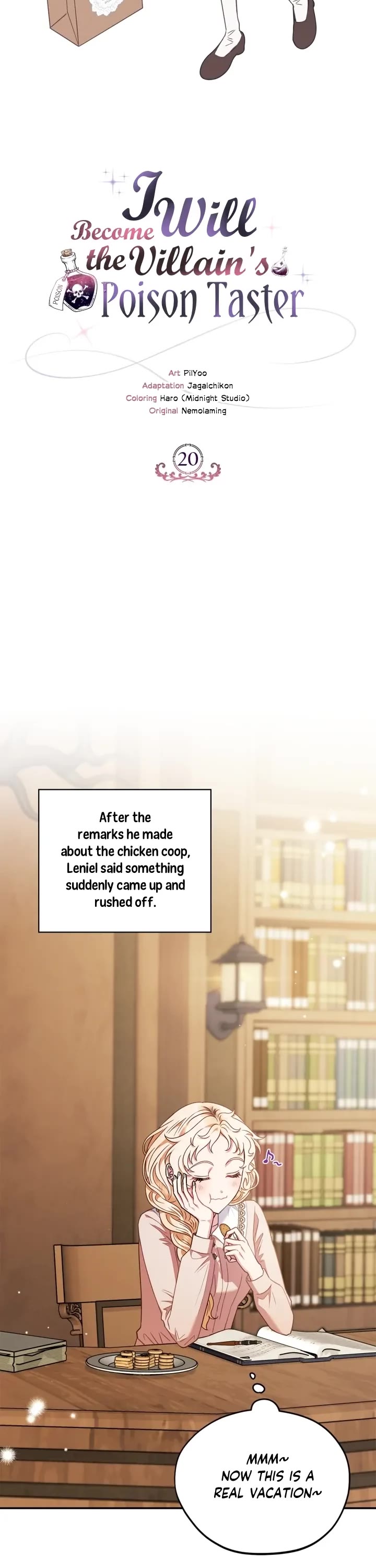 I Will Become the Villain's Poison Taster Chapter 20 page 40 - Chapter 20