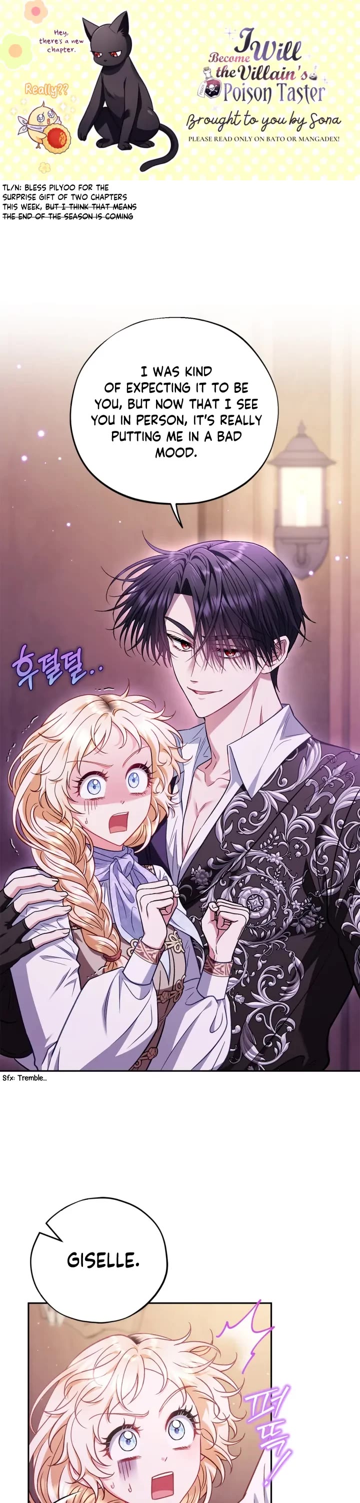 I Will Become the Villain's Poison Taster Chapter 37 page 1 - Chapter 37