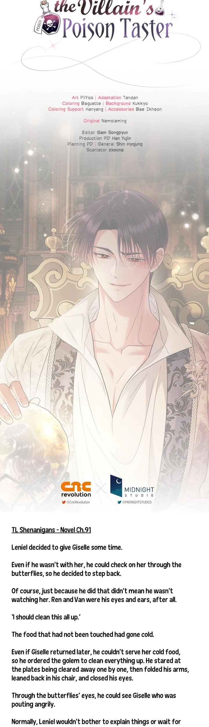 I Will Become the Villain's Poison Taster Chapter 61 page 44 - Chapter 61