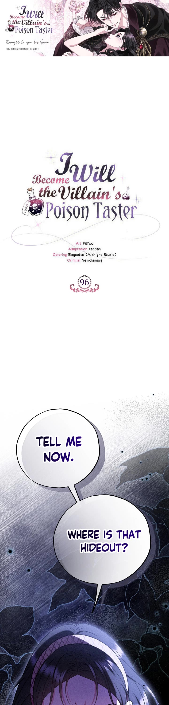I Will Become the Villain's Poison Taster Chapter 96 page 1 - Chapter 96