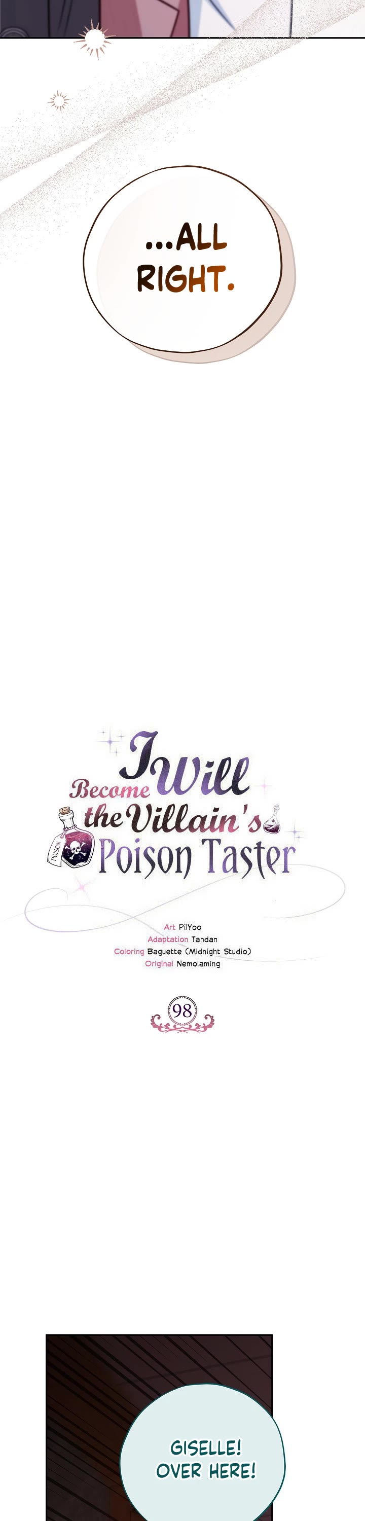 I Will Become the Villain's Poison Taster Chapter 98 page 9 - Chapter 98