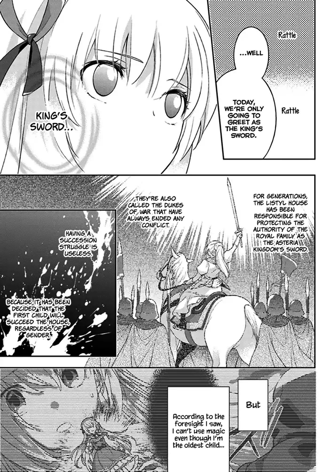 I Will Go and Disappear Obediently Chapter 1 page 12 - Chapter 1: Morning of Determination