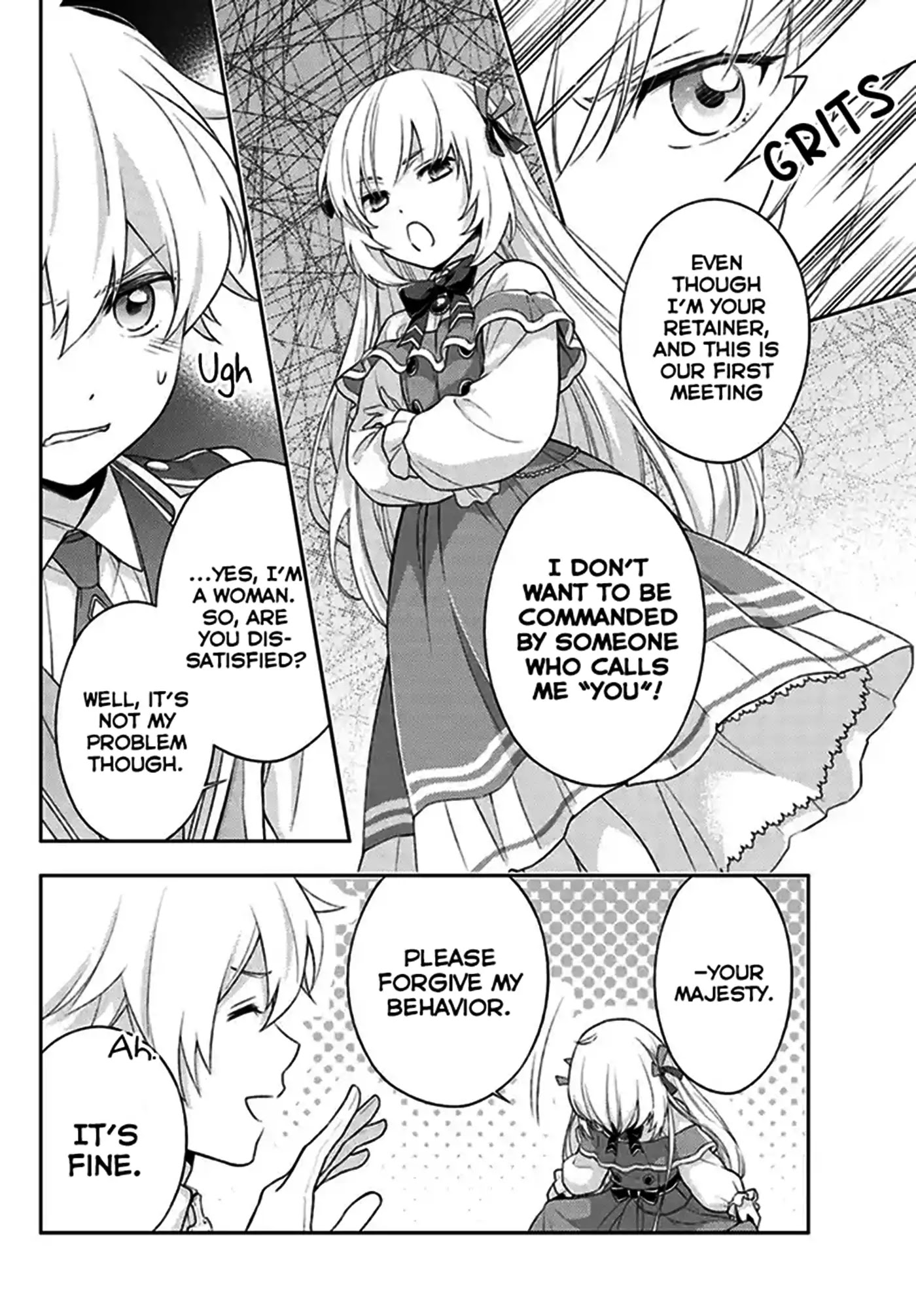 I Will Go and Disappear Obediently Chapter 1 page 23 - Chapter 1: Morning of Determination