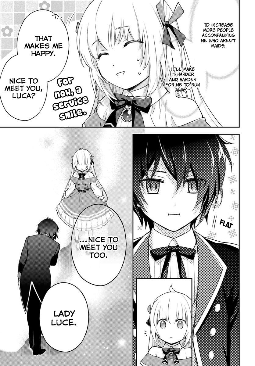 I Will Go and Disappear Obediently Chapter 4 page 8 - Chapter 4: Servant's Oath
