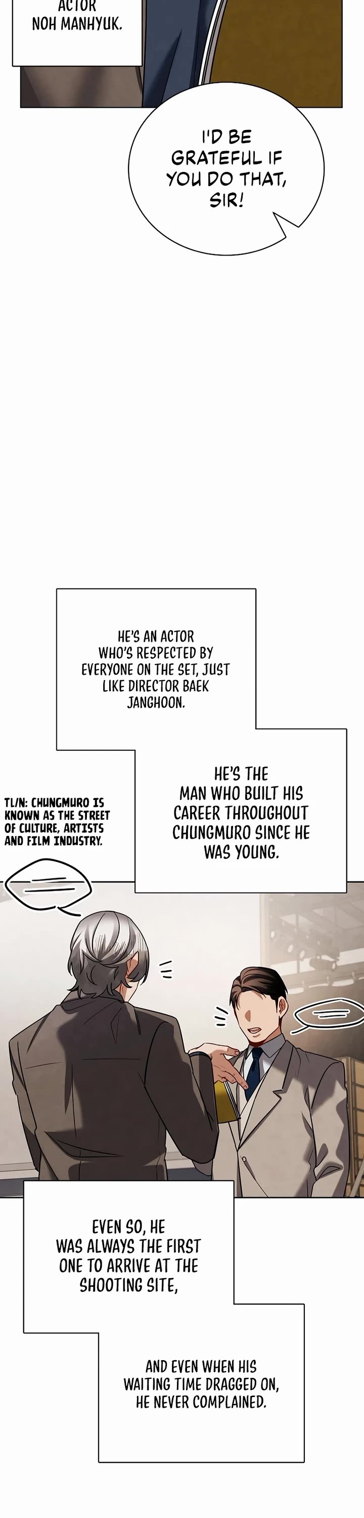 I Will Live as an Actor Chapter 124 page 32 - Chapter 124