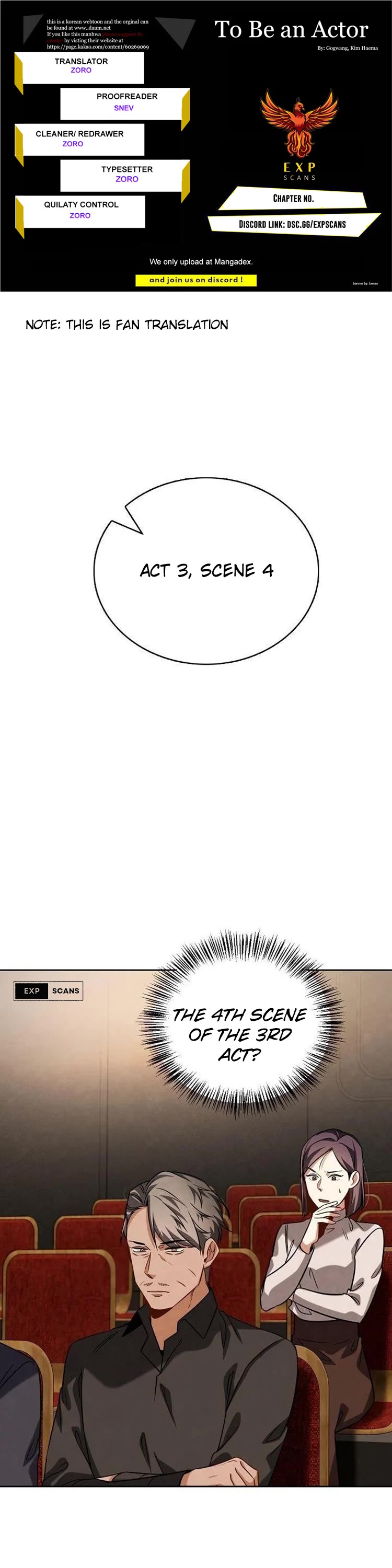 I Will Live as an Actor Chapter 65 page 1 - Chapter 65