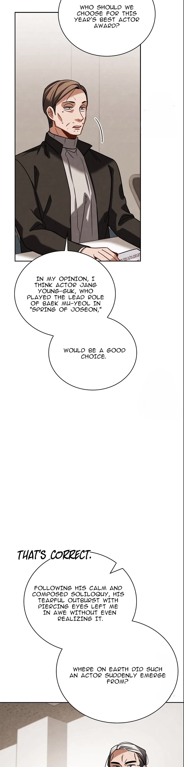 I Will Live as an Actor Chapter 74 page 36 - Chapter 74